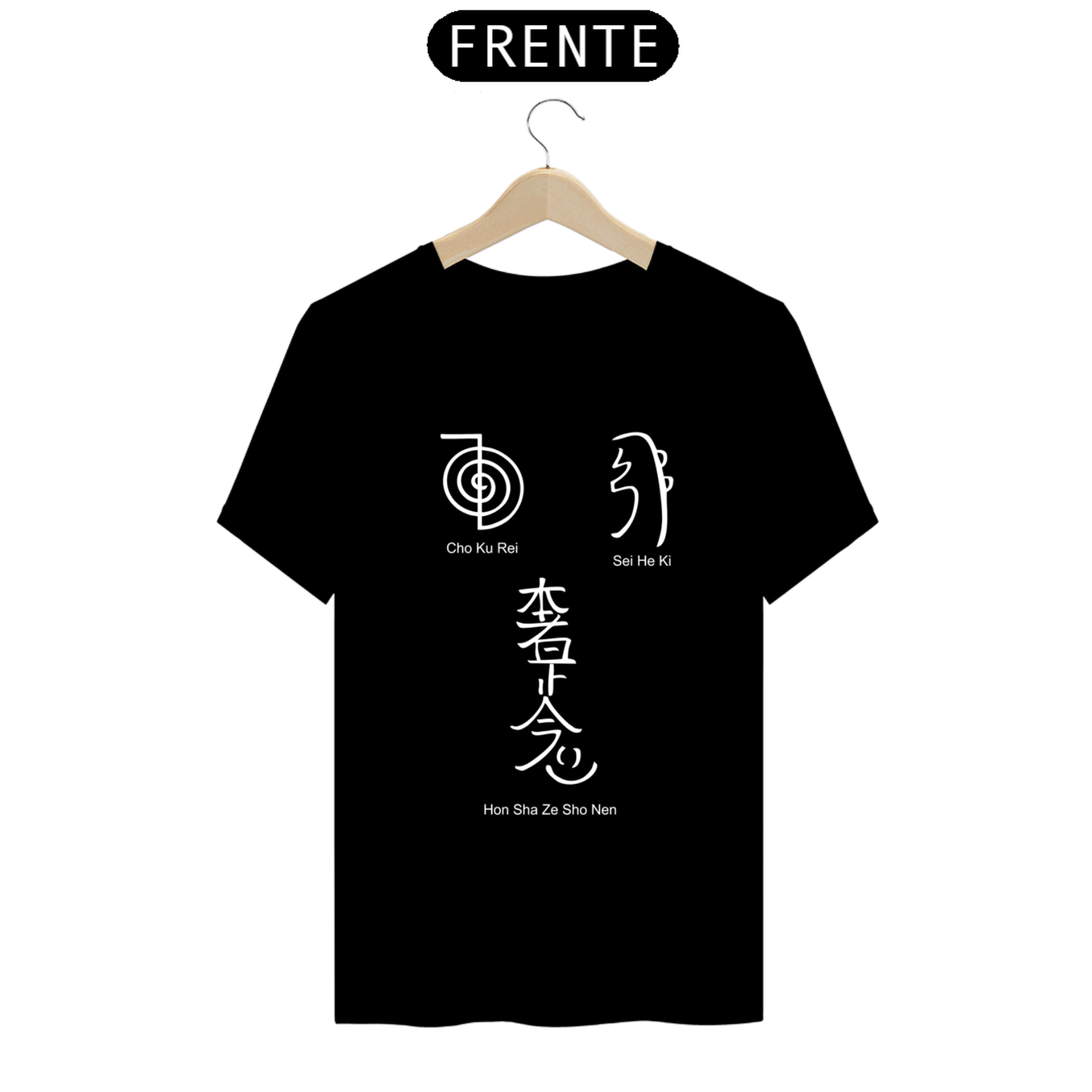 Nome do produto: T-Shirt Prime - Reiki 2 Branco