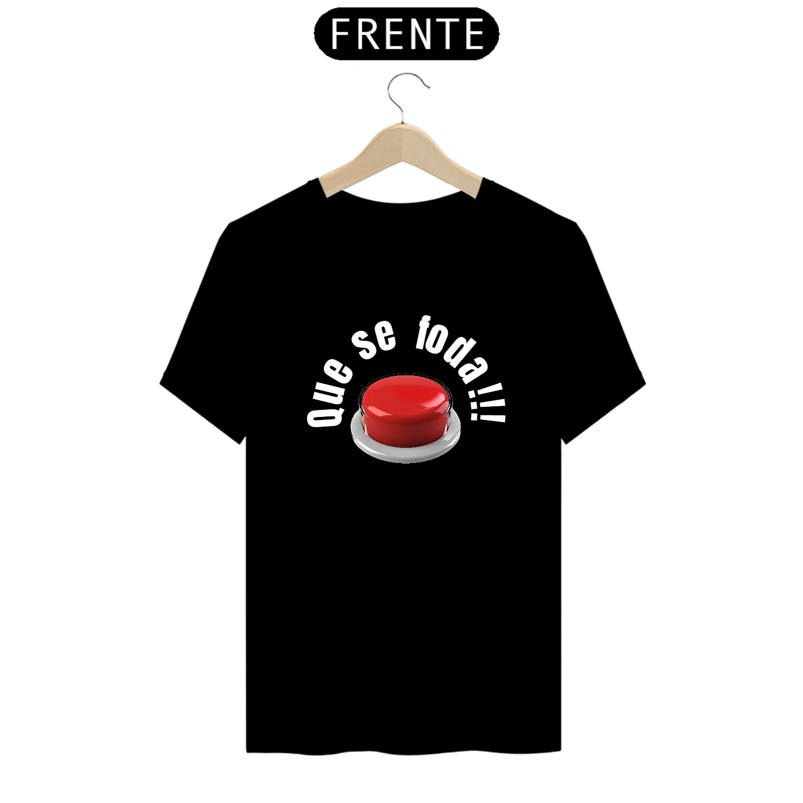 Nome do produto: T-Shirt Prime - Que se f.... 1 Branco