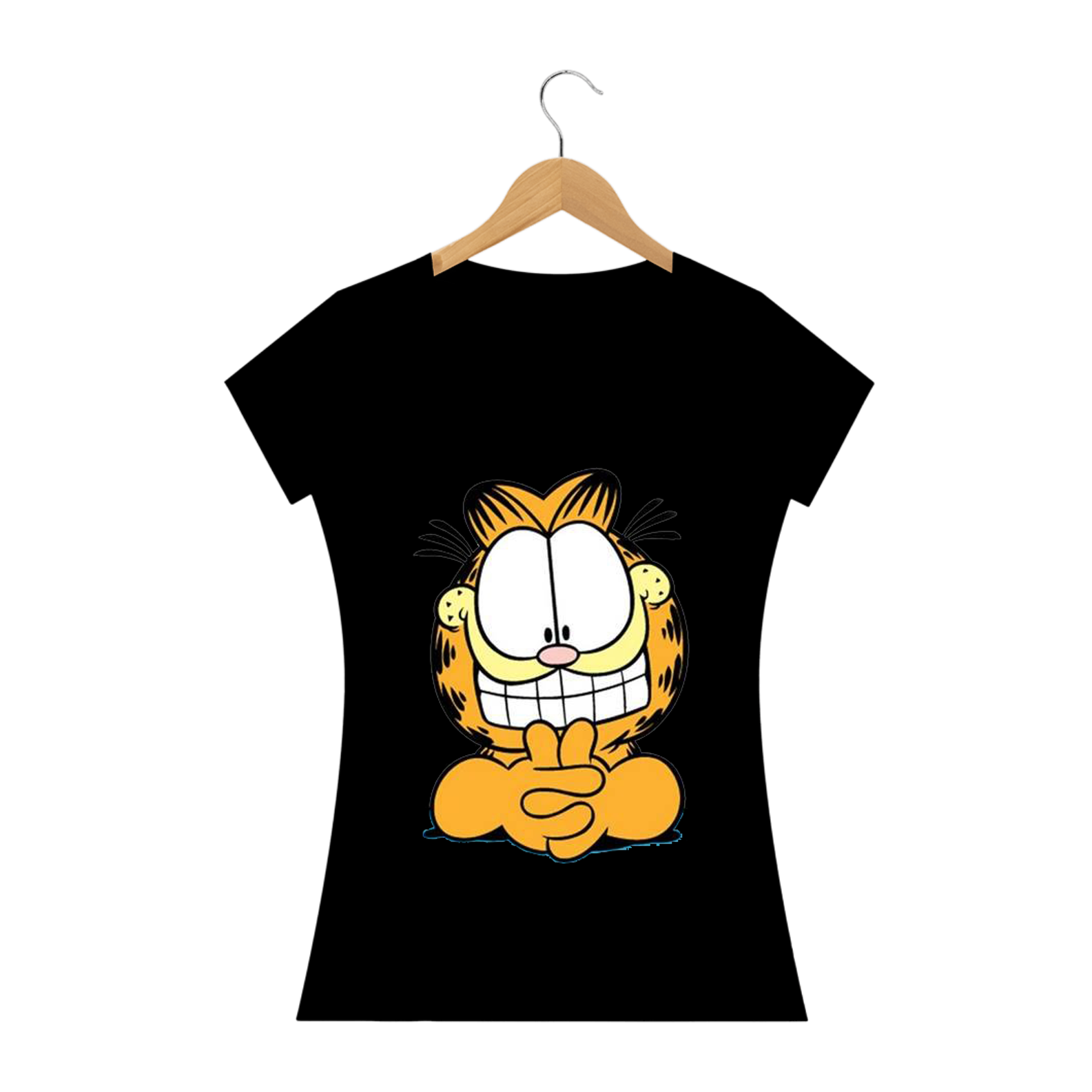 Nome do produto: Baby Long Prime - Garfield Sorrindo - Model 1