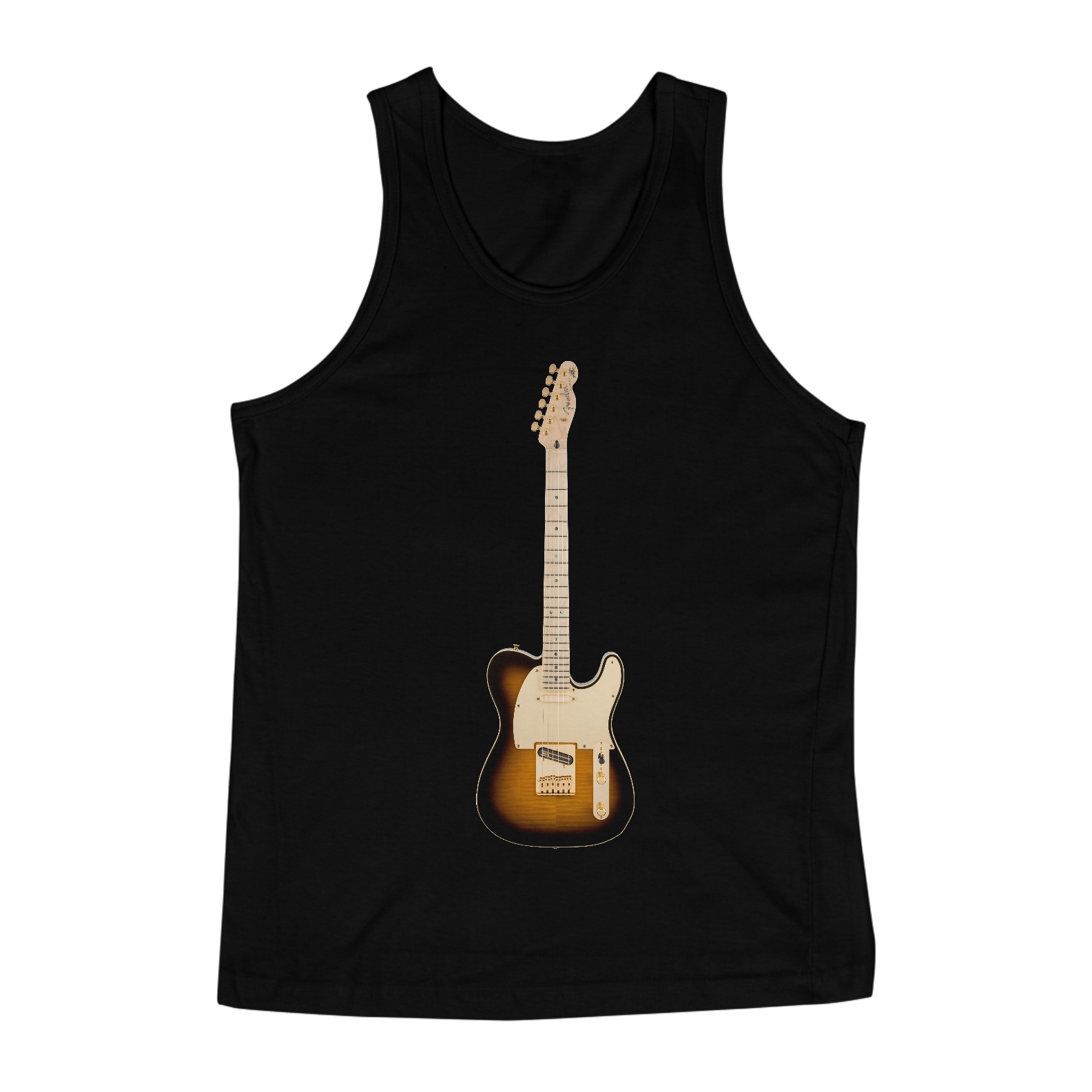 Nome do produto: Regata Classic - Guitarra Fender Telecaster Richie Kotzen Siganture Tobacco Burst - Model 1