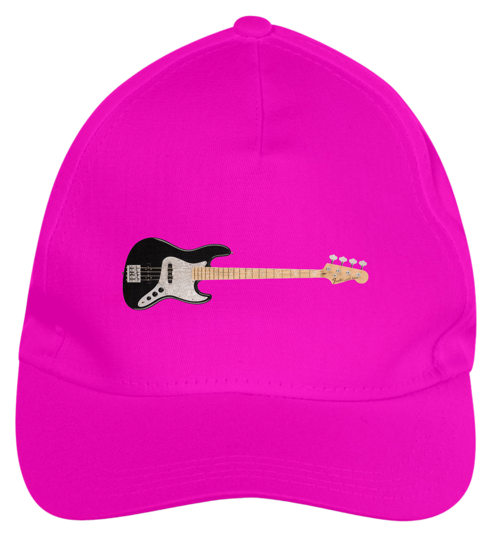 Nome do produto: Boné de Brim - Baixo Fender USA Geddy Lee Jazz Bass - Model 1