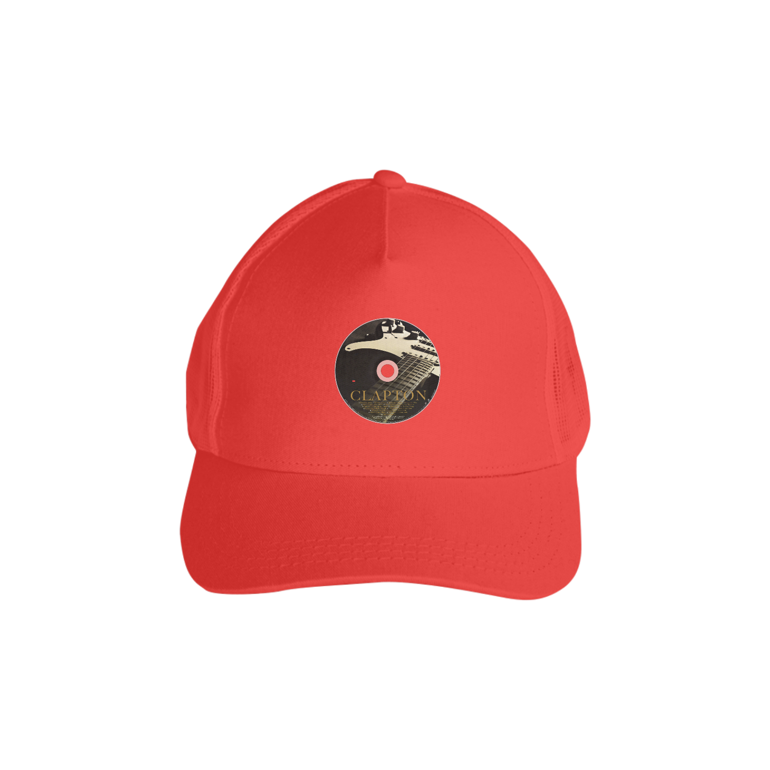 Nome do produto: Boné Americano - Eric Clapton - Album - Clapton - Model 1