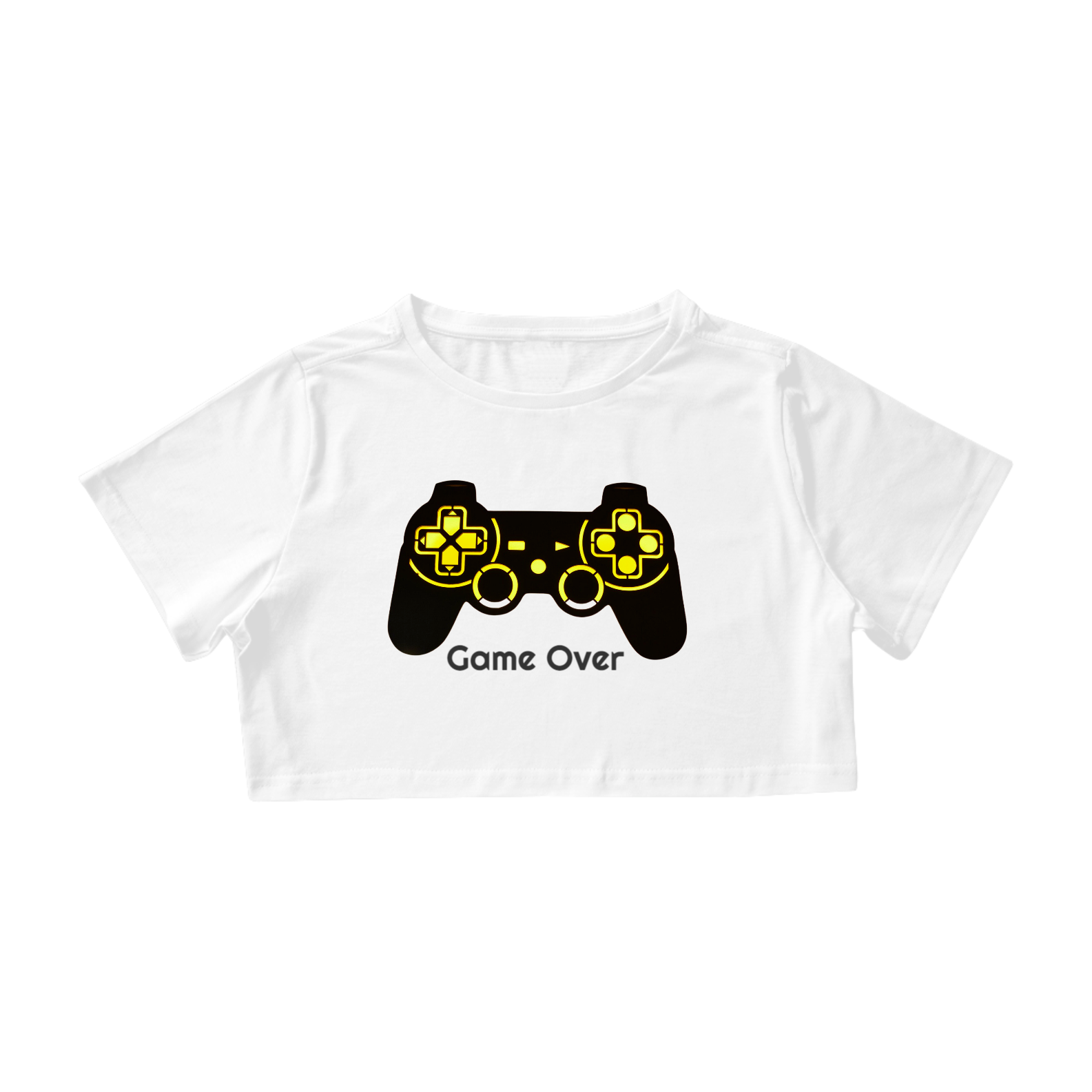 Nome do produto: Camisa Cropped Game Over - controle