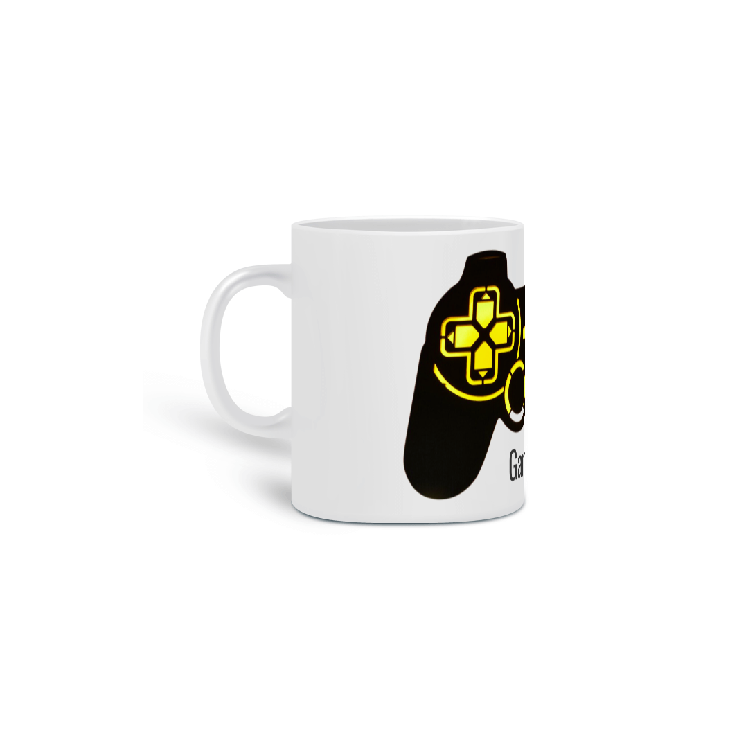 Nome do produto: Caneca Game Over - controle