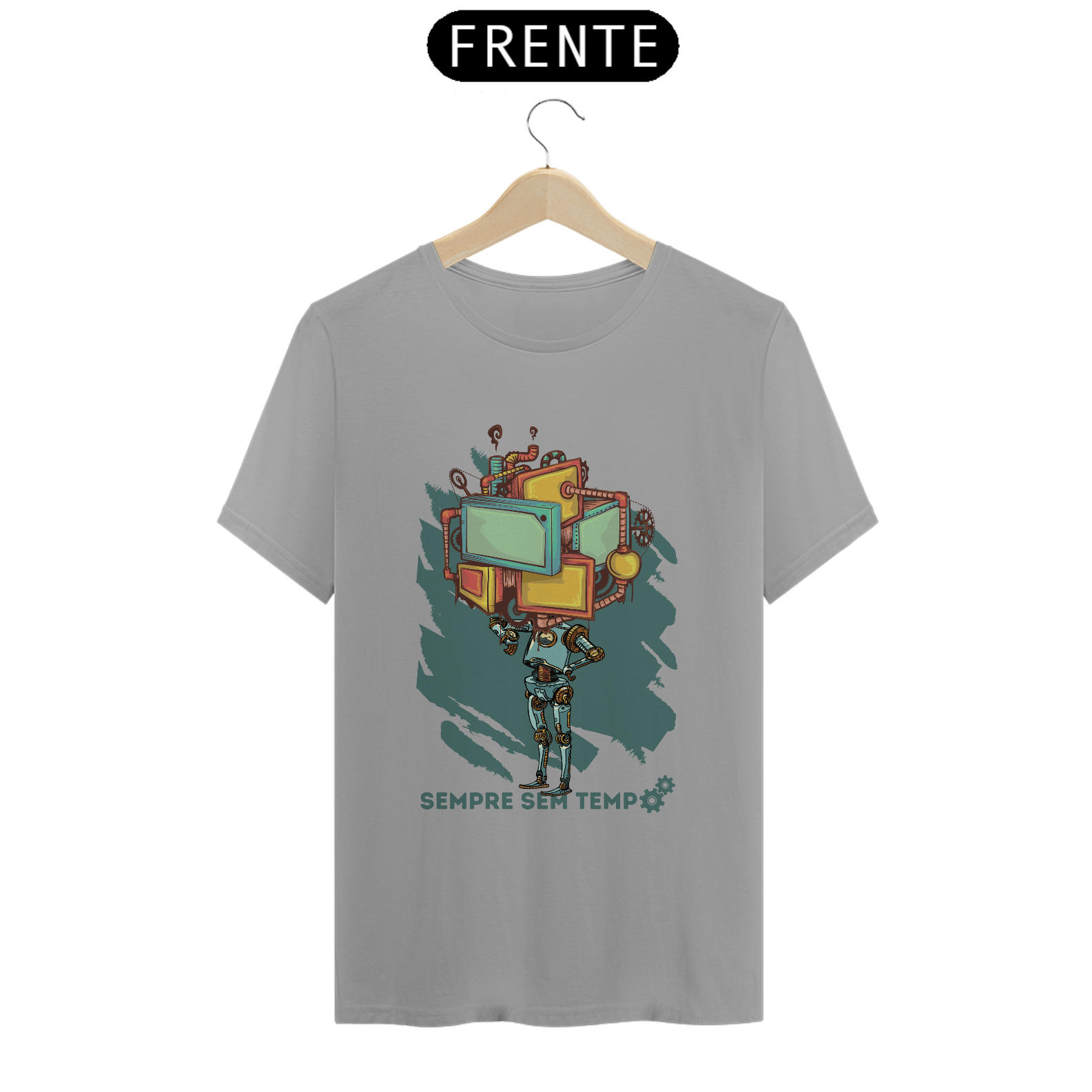 Nome do produto: Camiseta Sempre Sem Tempo