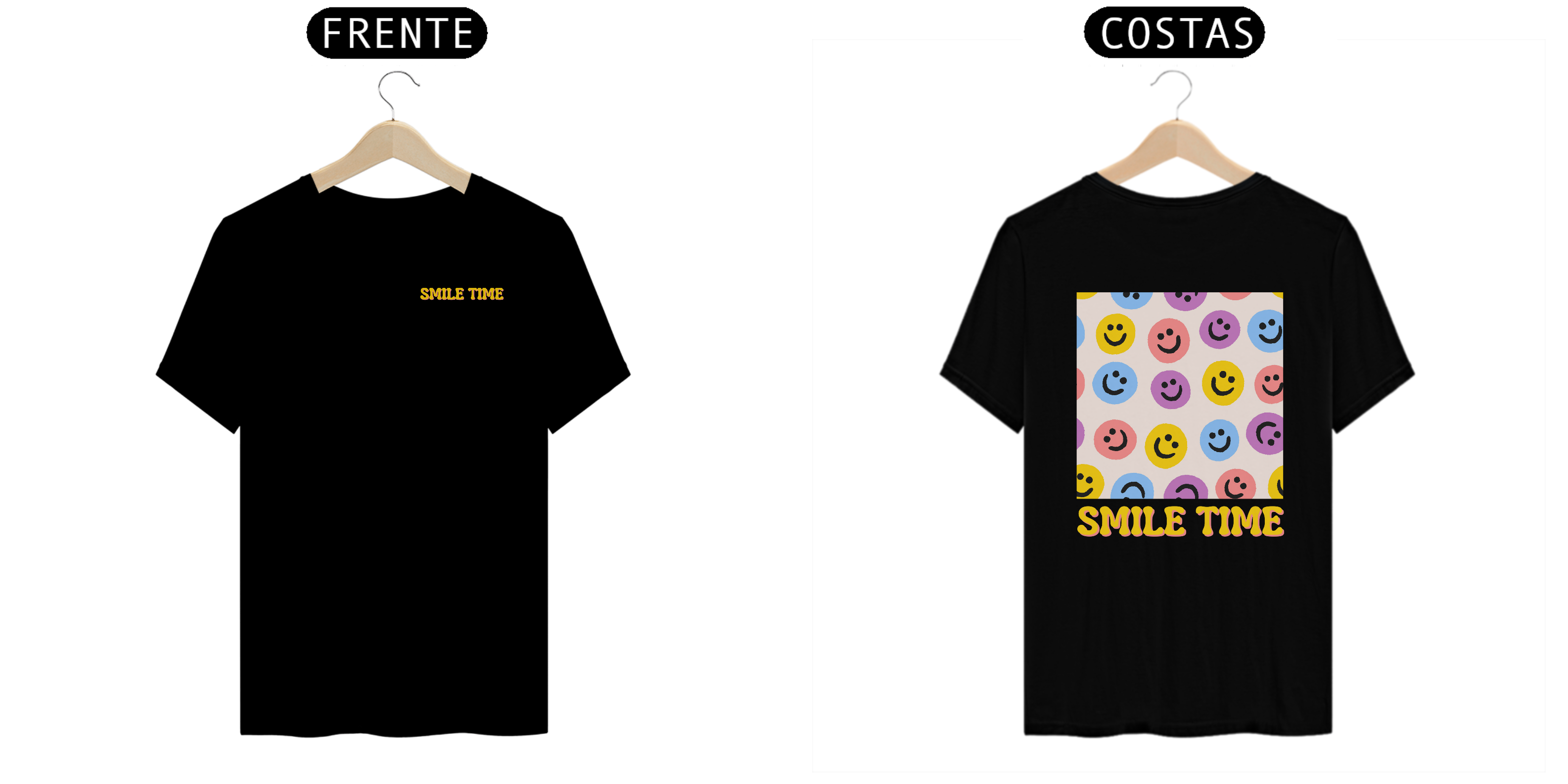 Nome do produto: Camiseta Smile Time