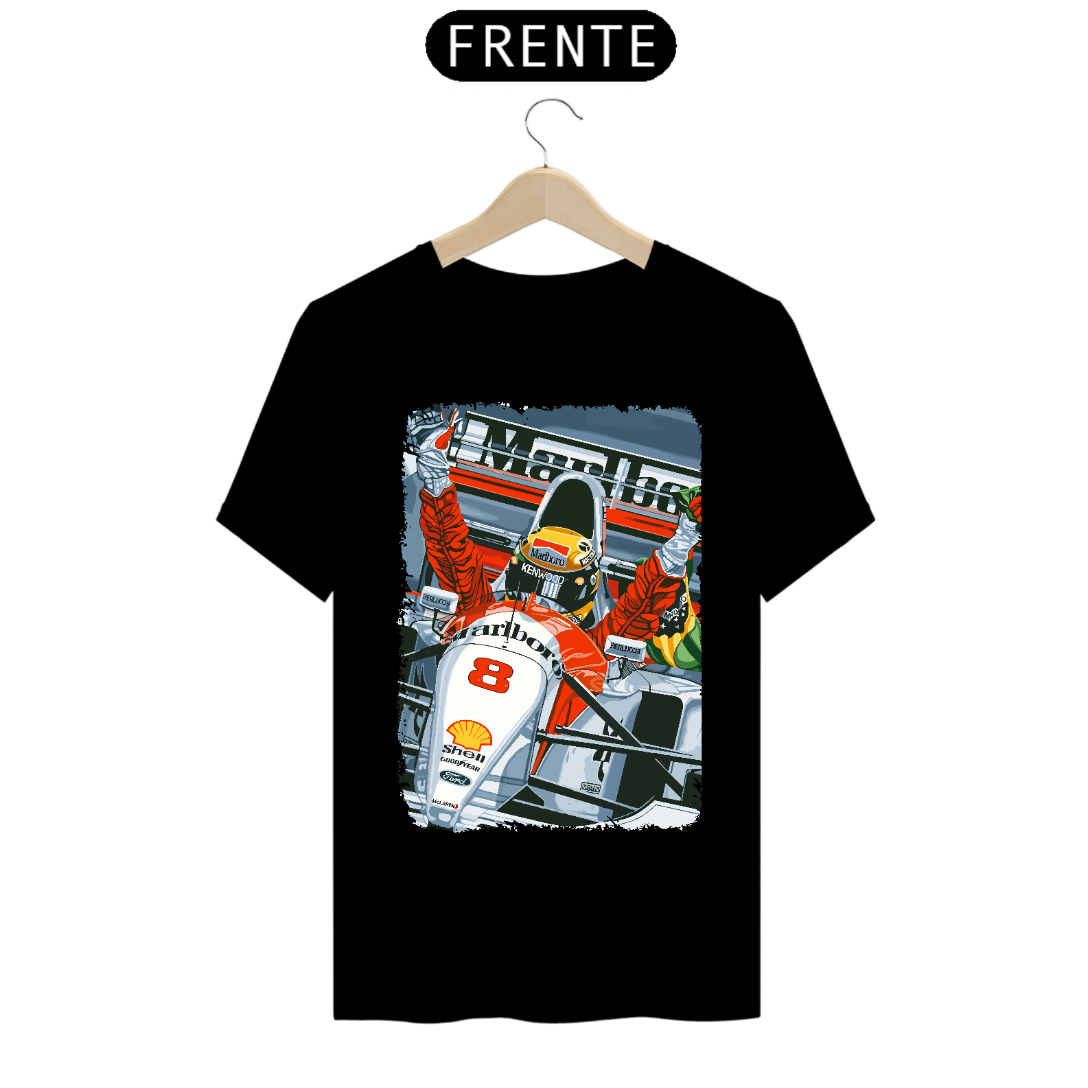 Nome do produto: 1990s McLaren F1 Team Aryton Sennar