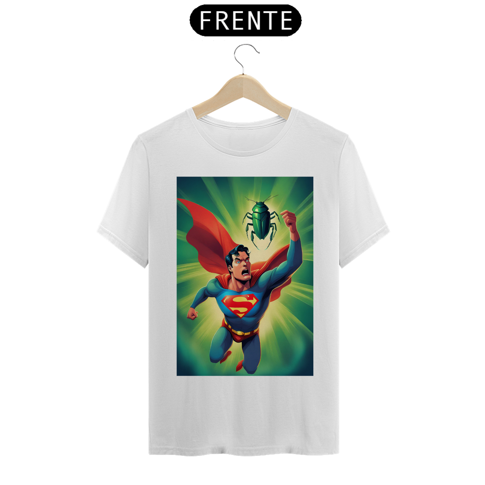 Nome do produto: Camiseta Masculina DC Superman