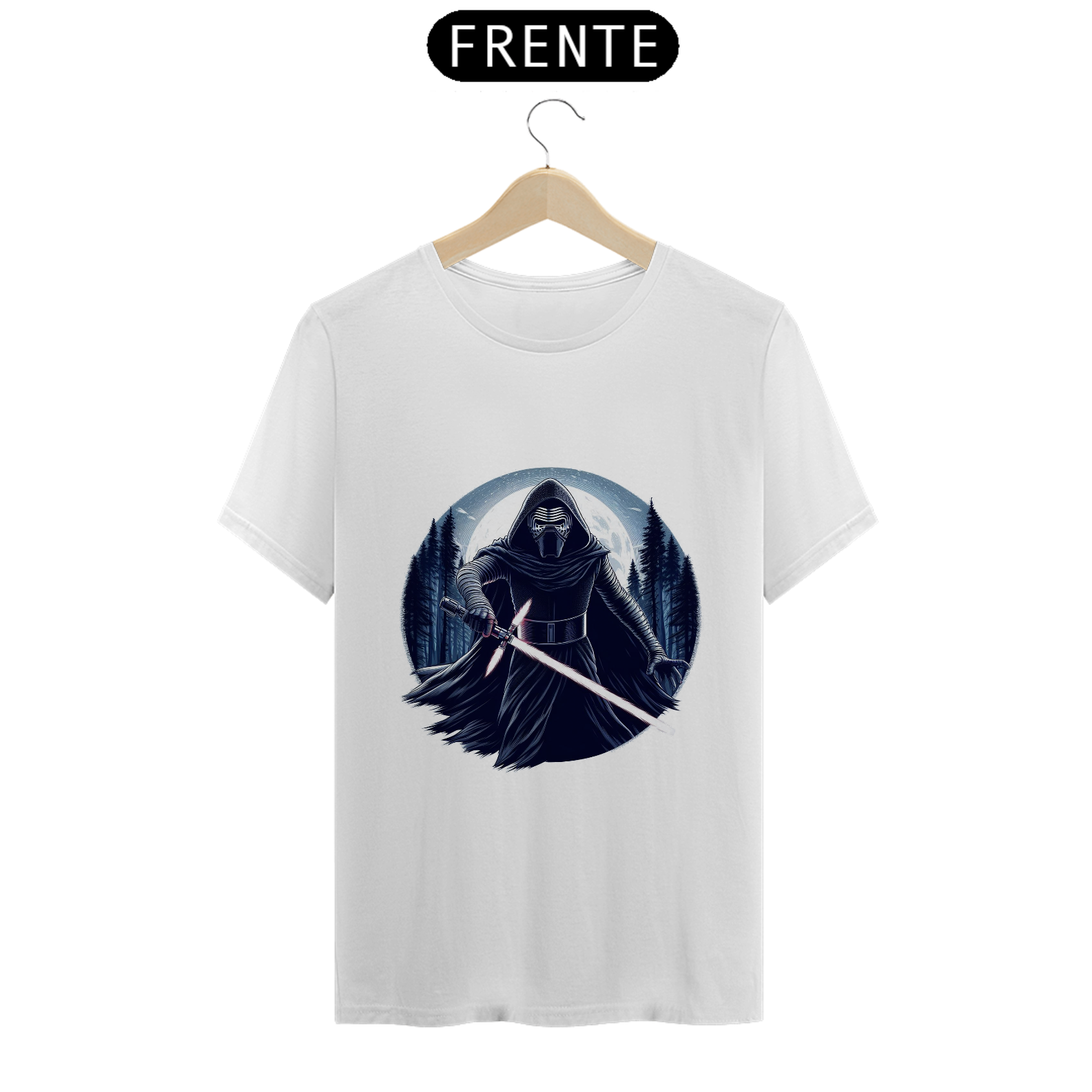 Nome do produto: Camiseta Masculina Star Wars Kylo Ren