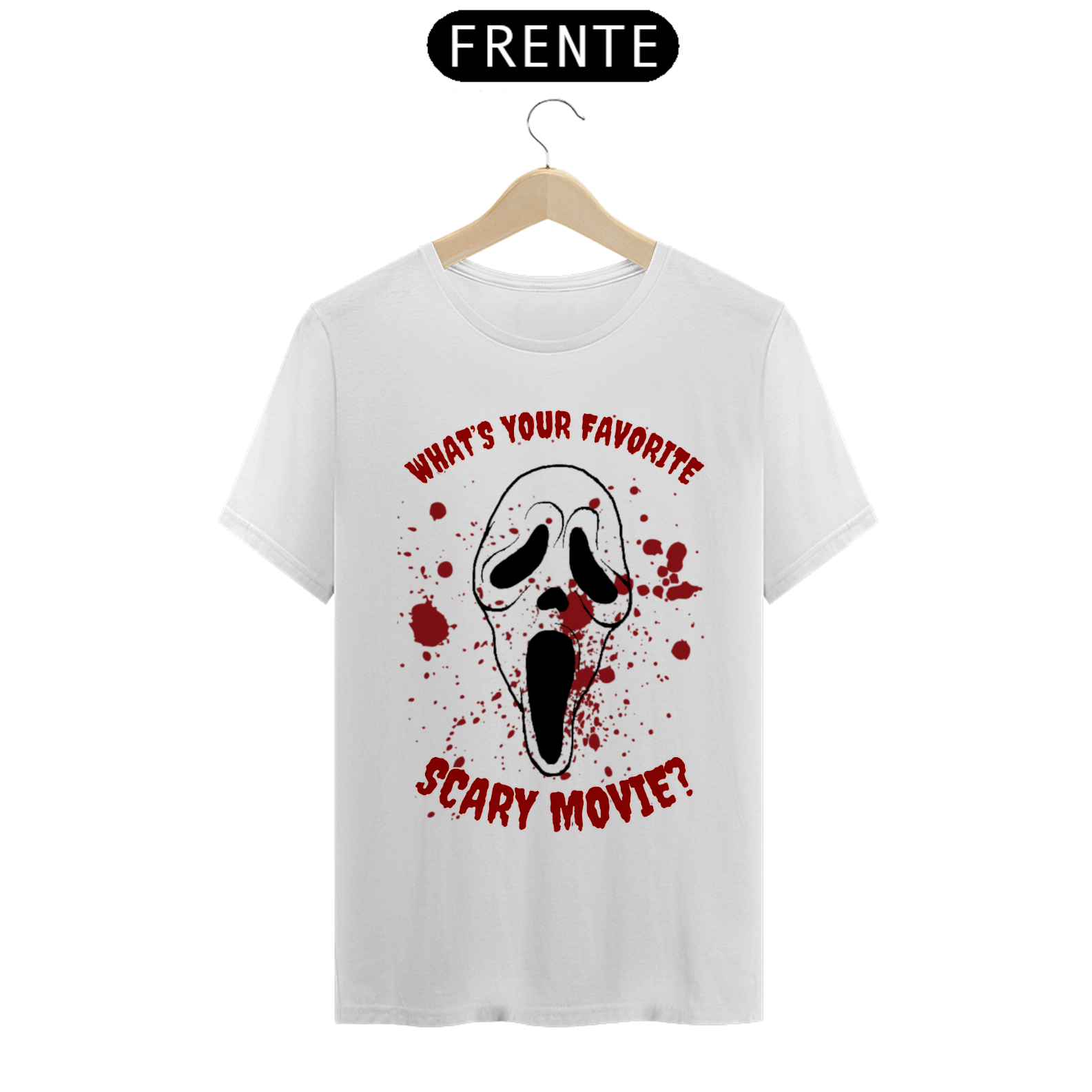 Nome do produto: Camisa Ghostface Scary Movie