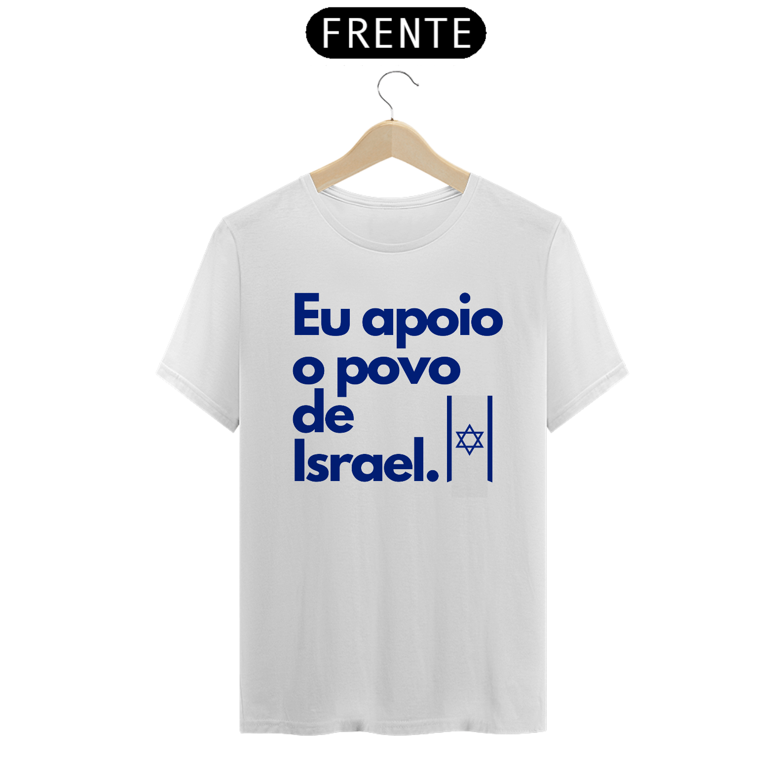Nome do produto  Eu apoio o povo de Israel
