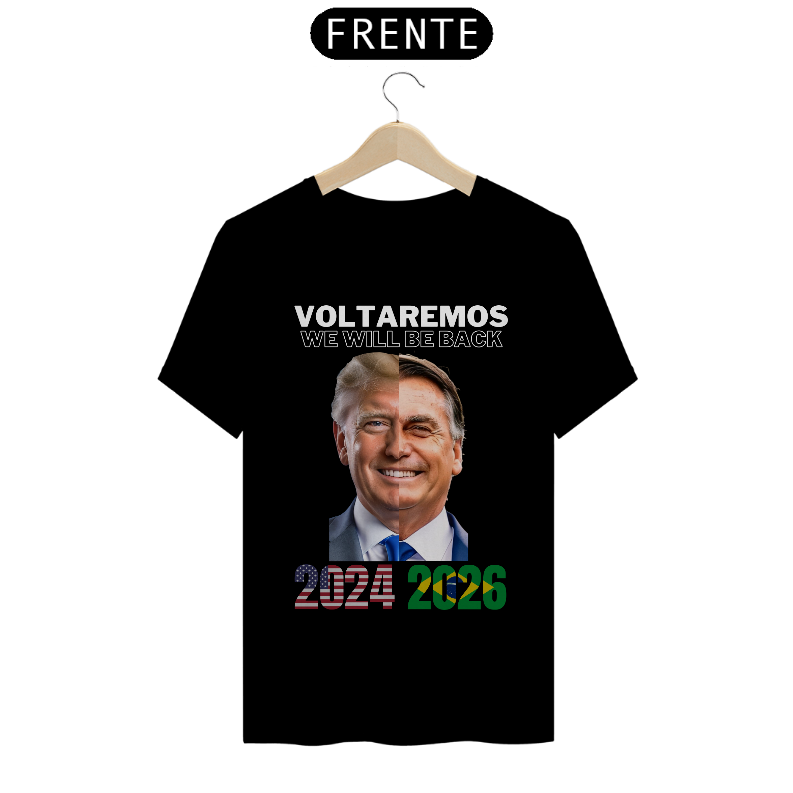 Nome do produto  Trump e Bolsonaro Voltaremos