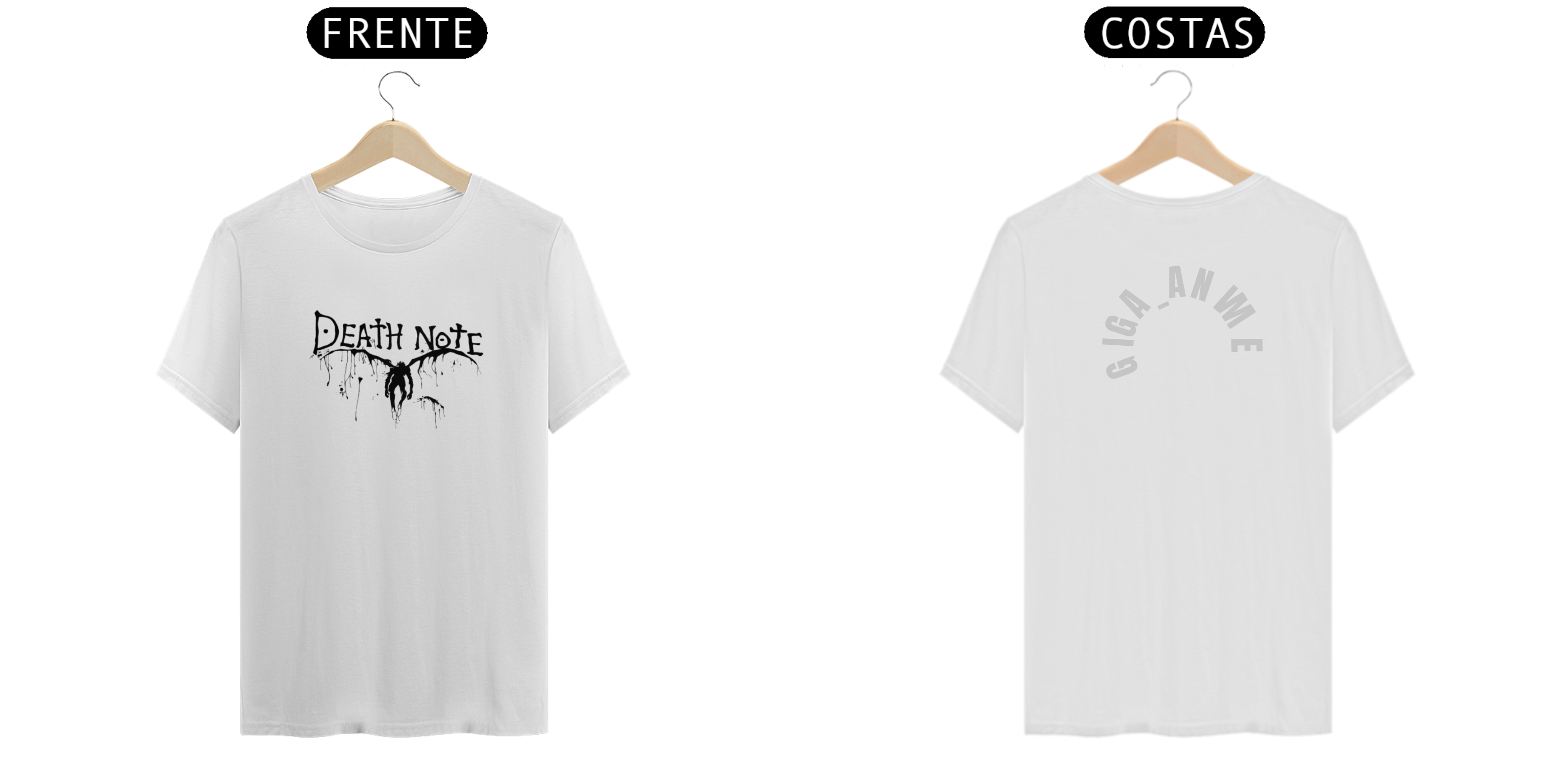 Nome do produto: Camisa Death note