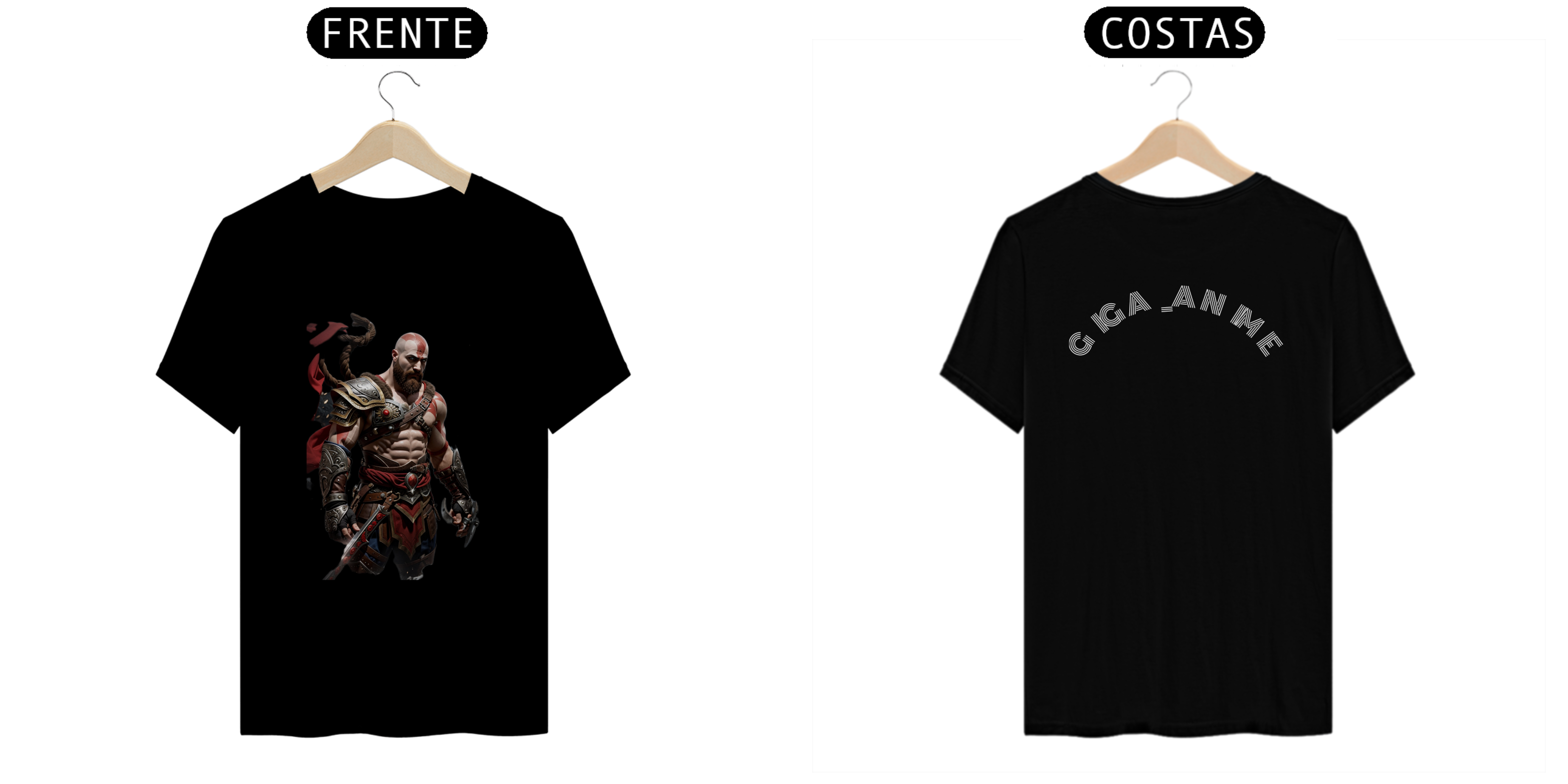Nome do produto: Camisa kratos