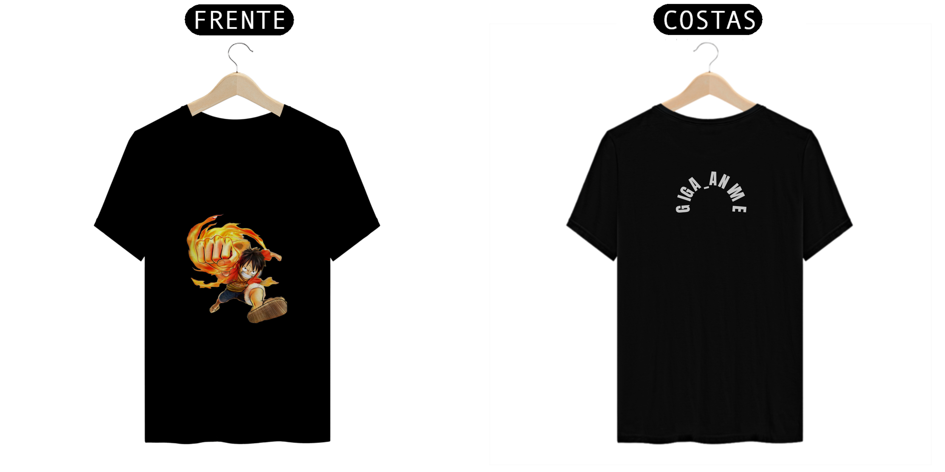 Nome do produto: Camisa luffy