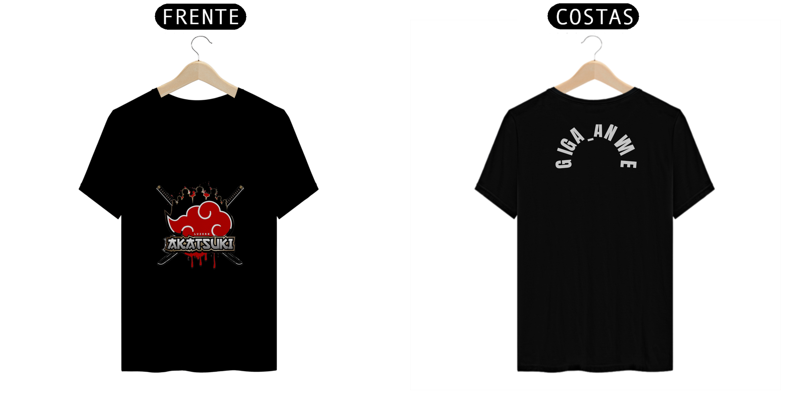 Nome do produto: Camisa akatsuki 