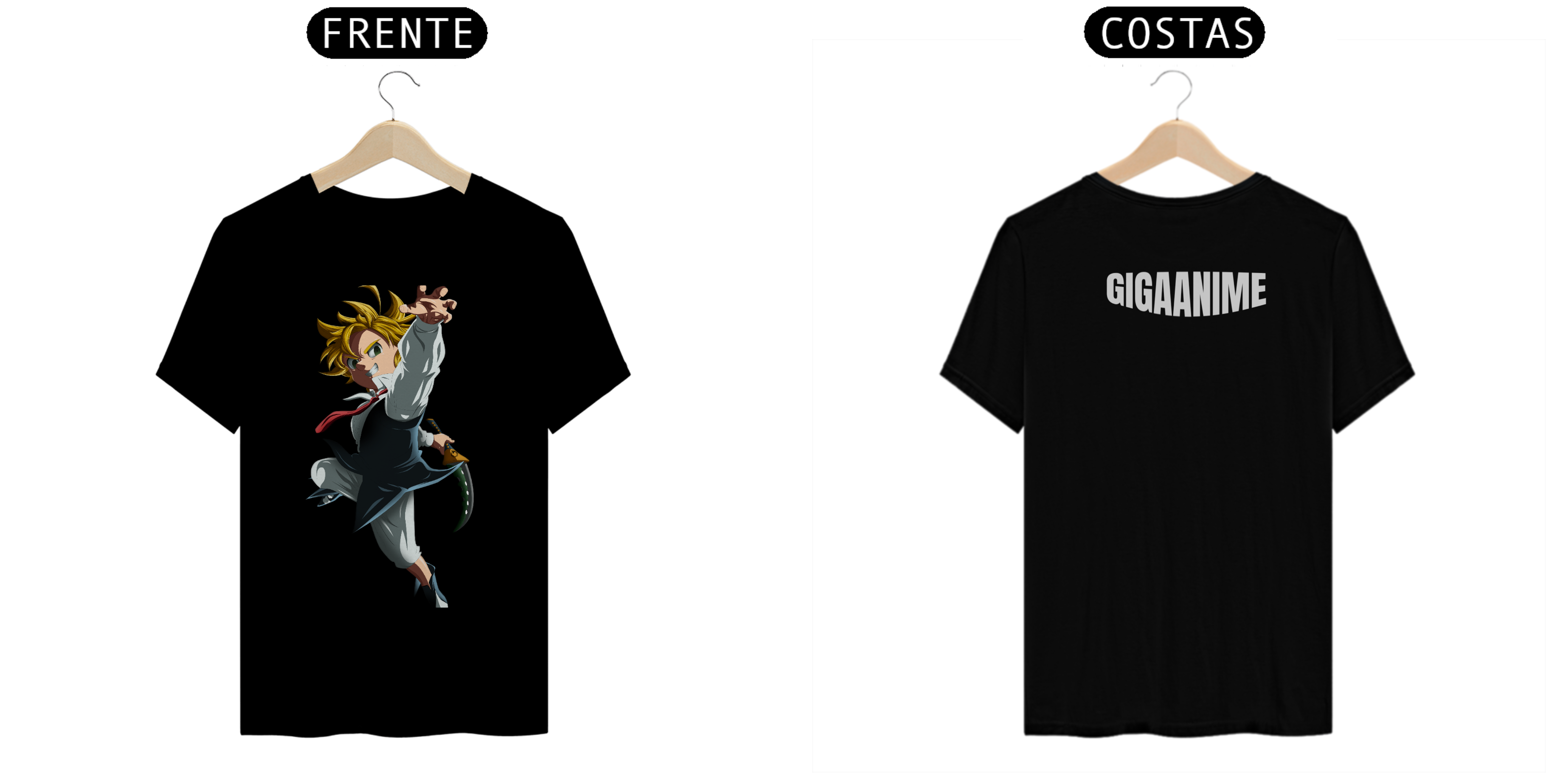 Nome do produto: Camisa meliodas