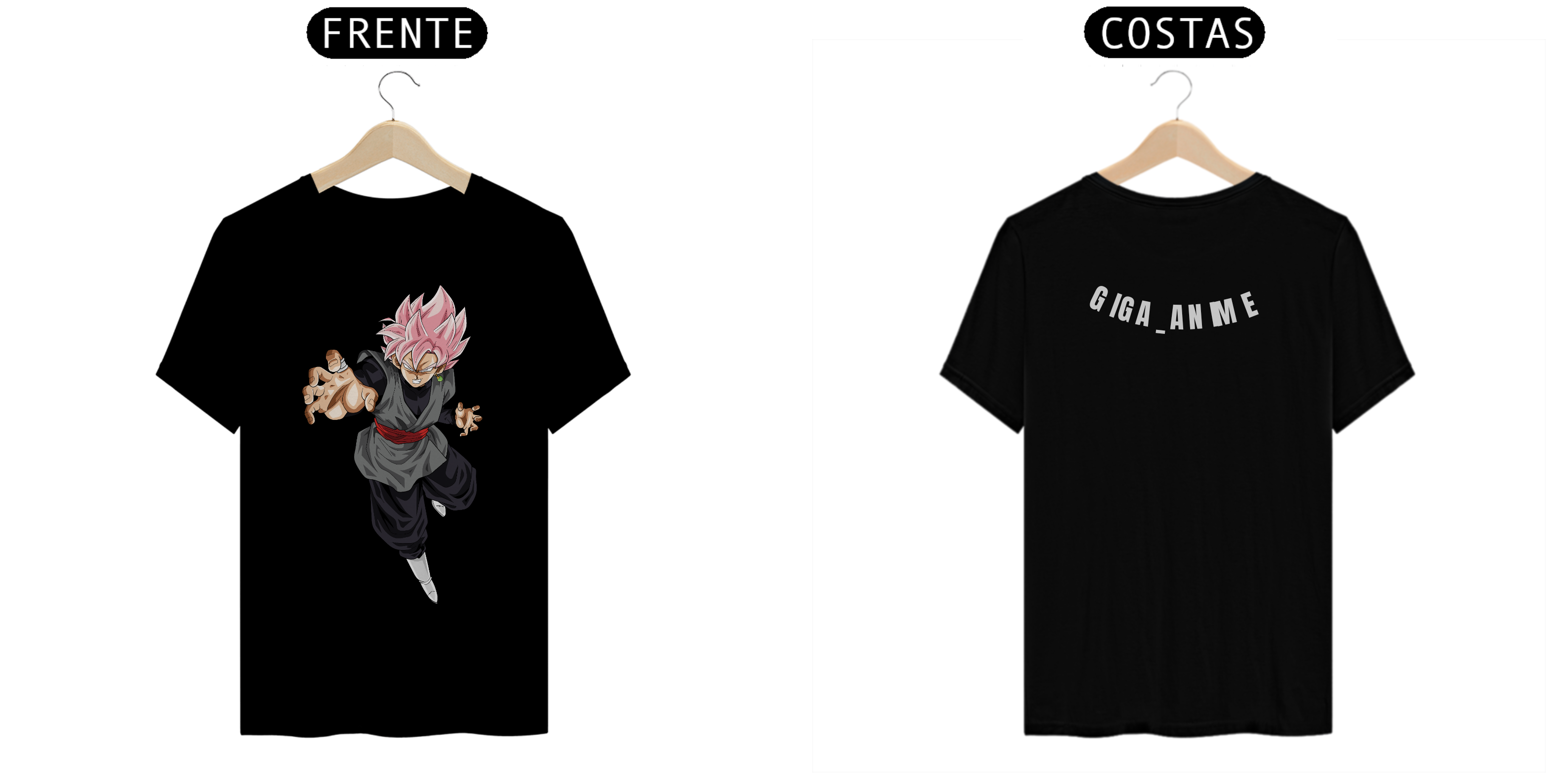 Nome do produto: Camisa sayajin rose