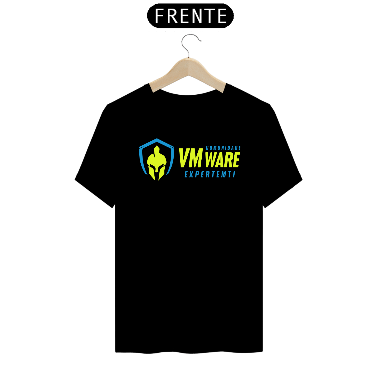Camisa Comunidade VMware ExpertemTI Logo B Verde