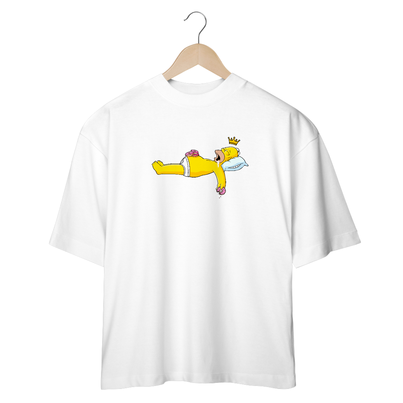 Nome do produto: Camiseta Sleep Royal - OVERSIZED