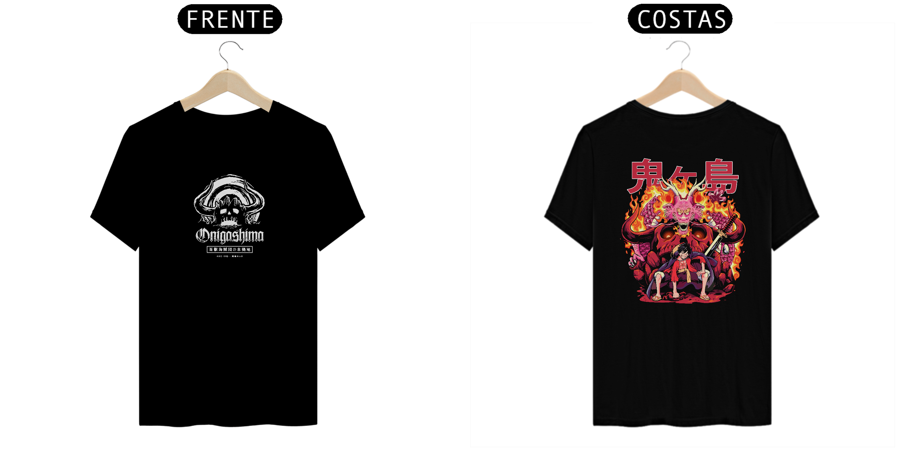 Nome do produto: Camiseta Onigashima