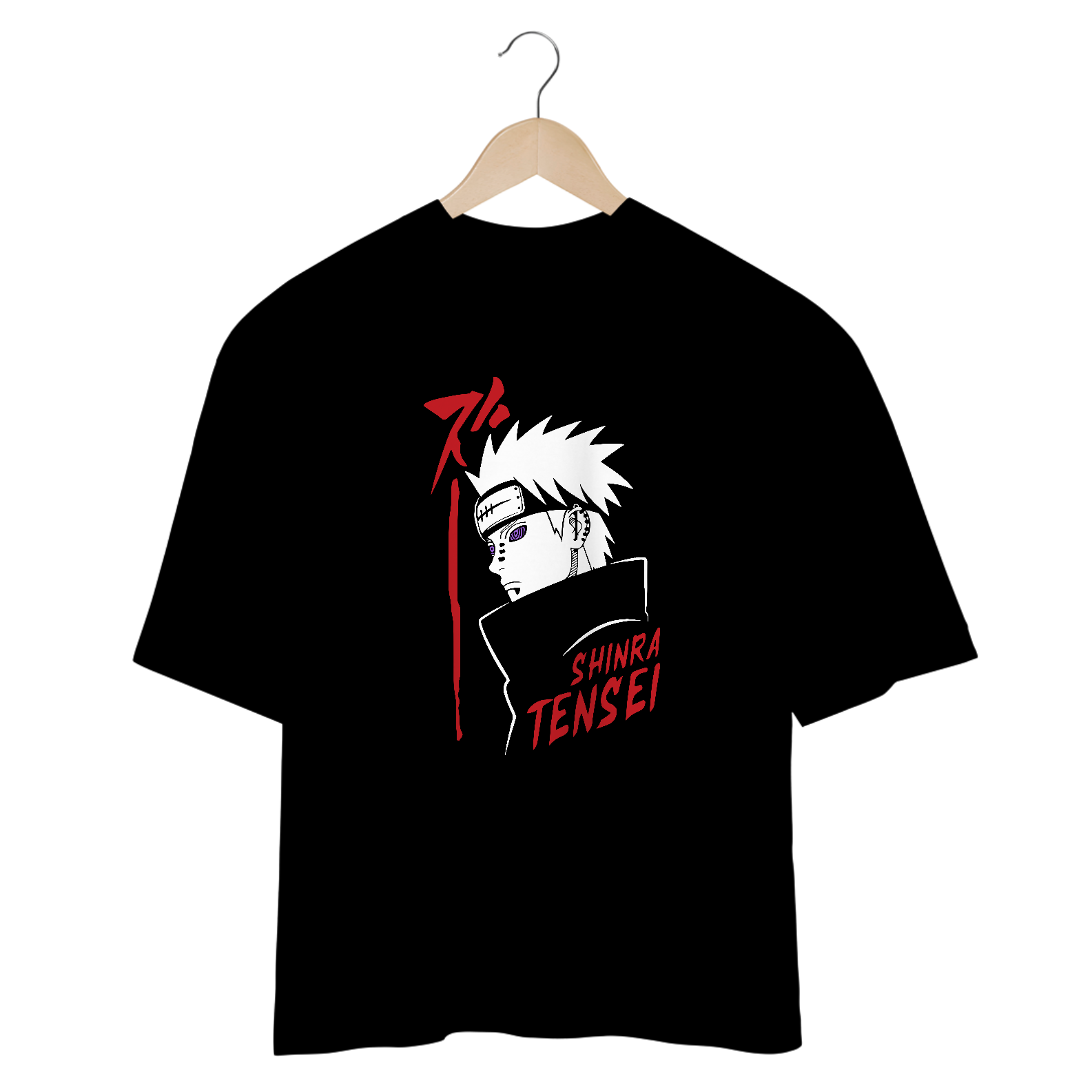 Nome do produto: Camiseta Shinra Tensei - OVERSIZED