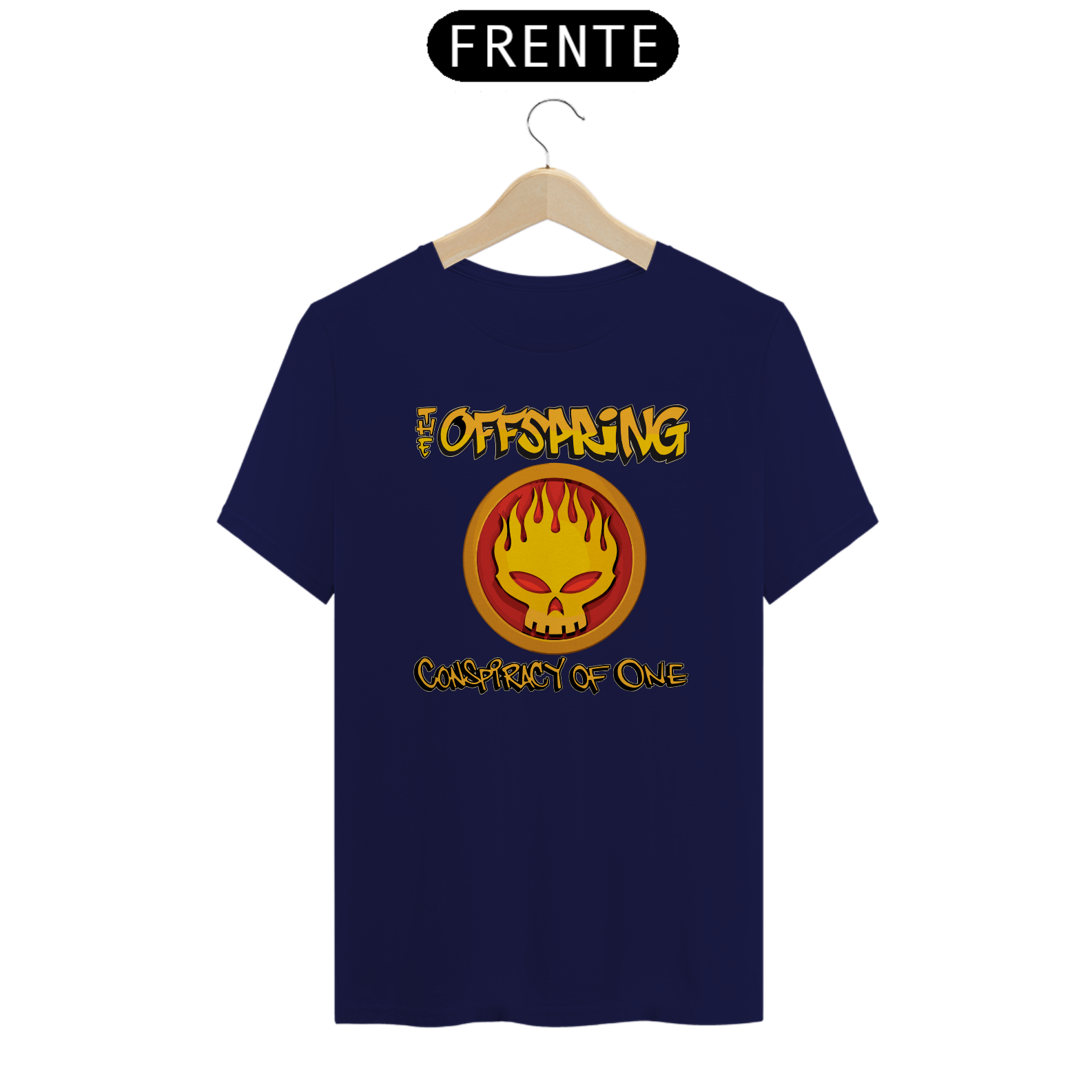 Nome do produto: Camiseta Reta The Offspring Conspiracy Of One