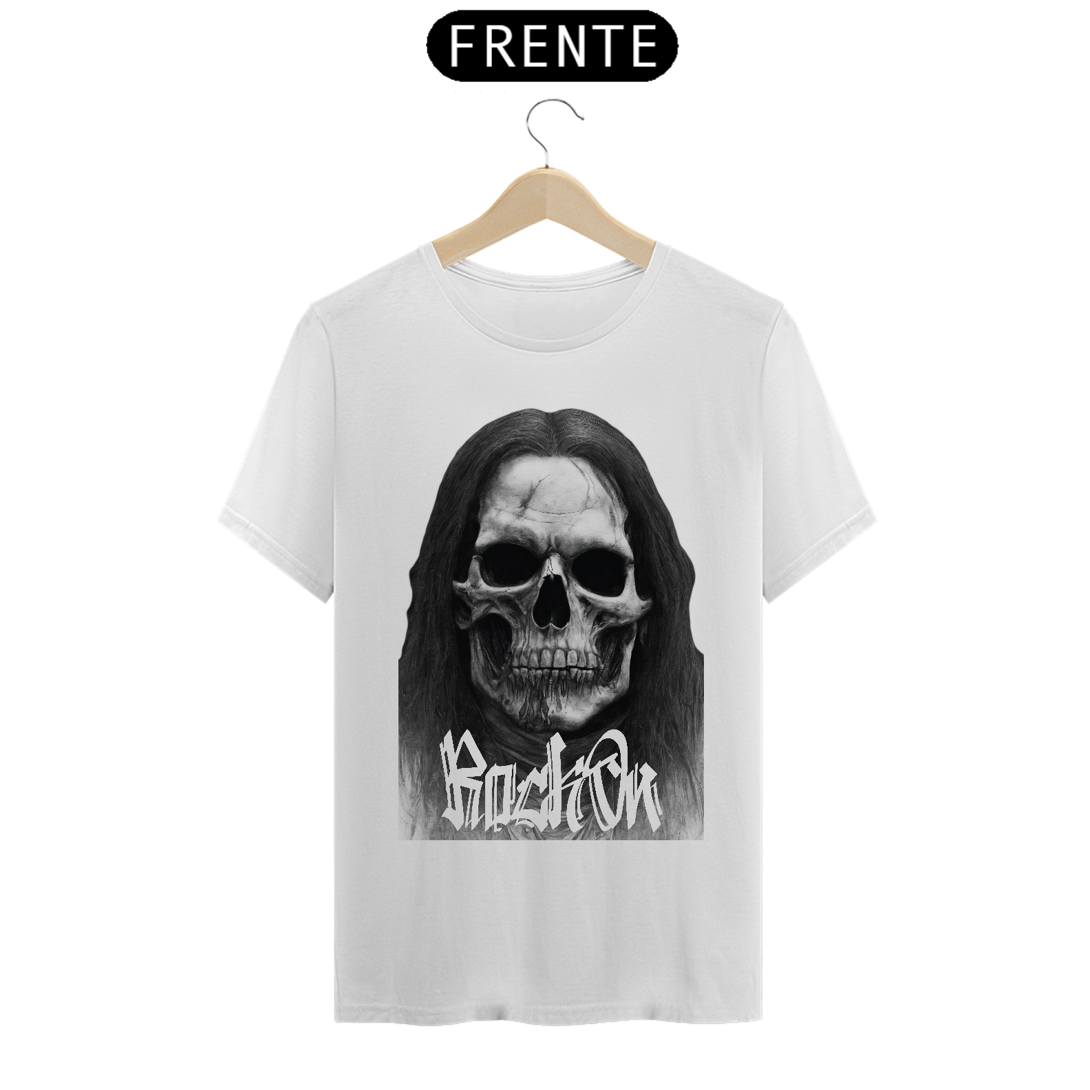 Nome do produto: Camiseta Reta Ozzy Skull
