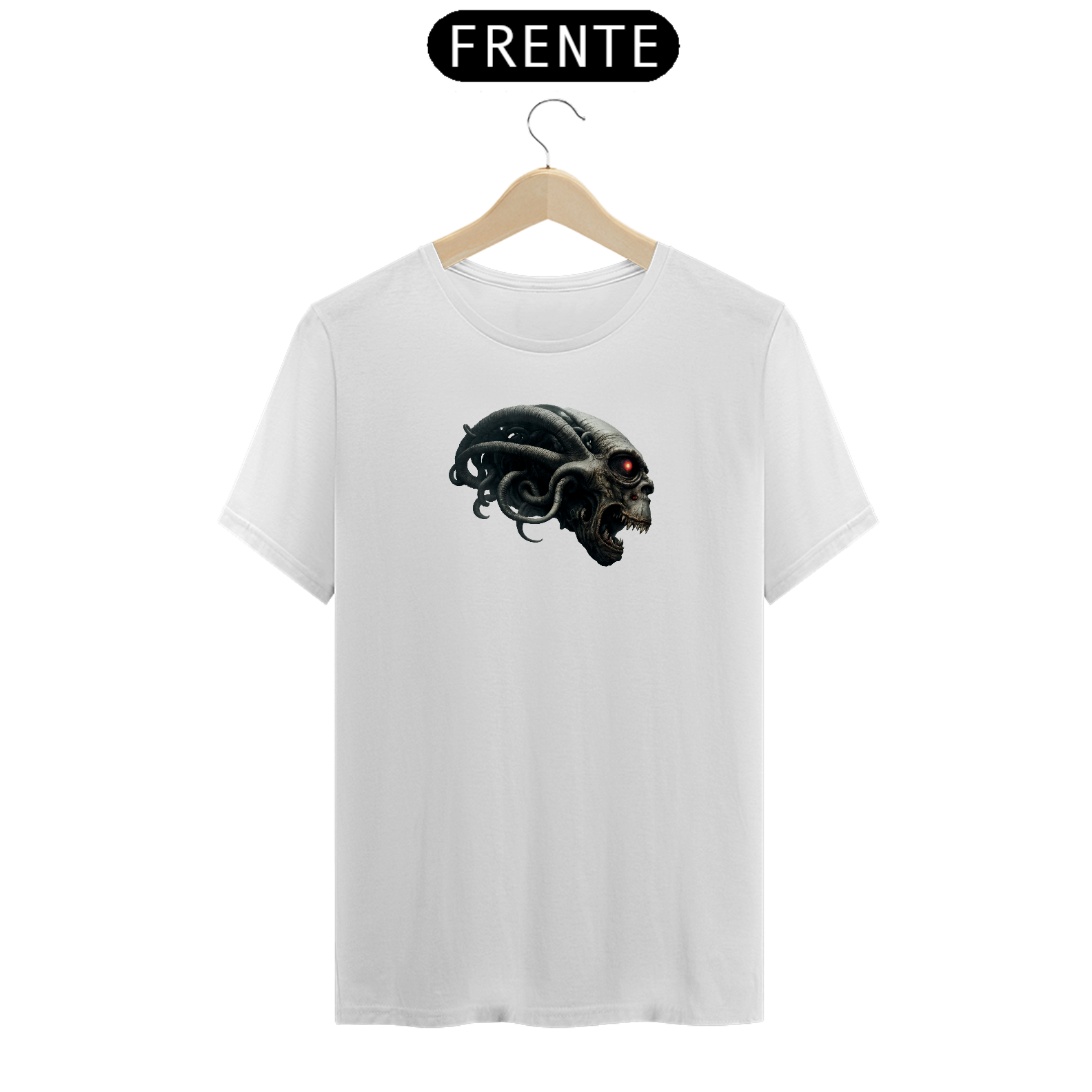 Nome do produto: Camiseta Reta - Alien Head 