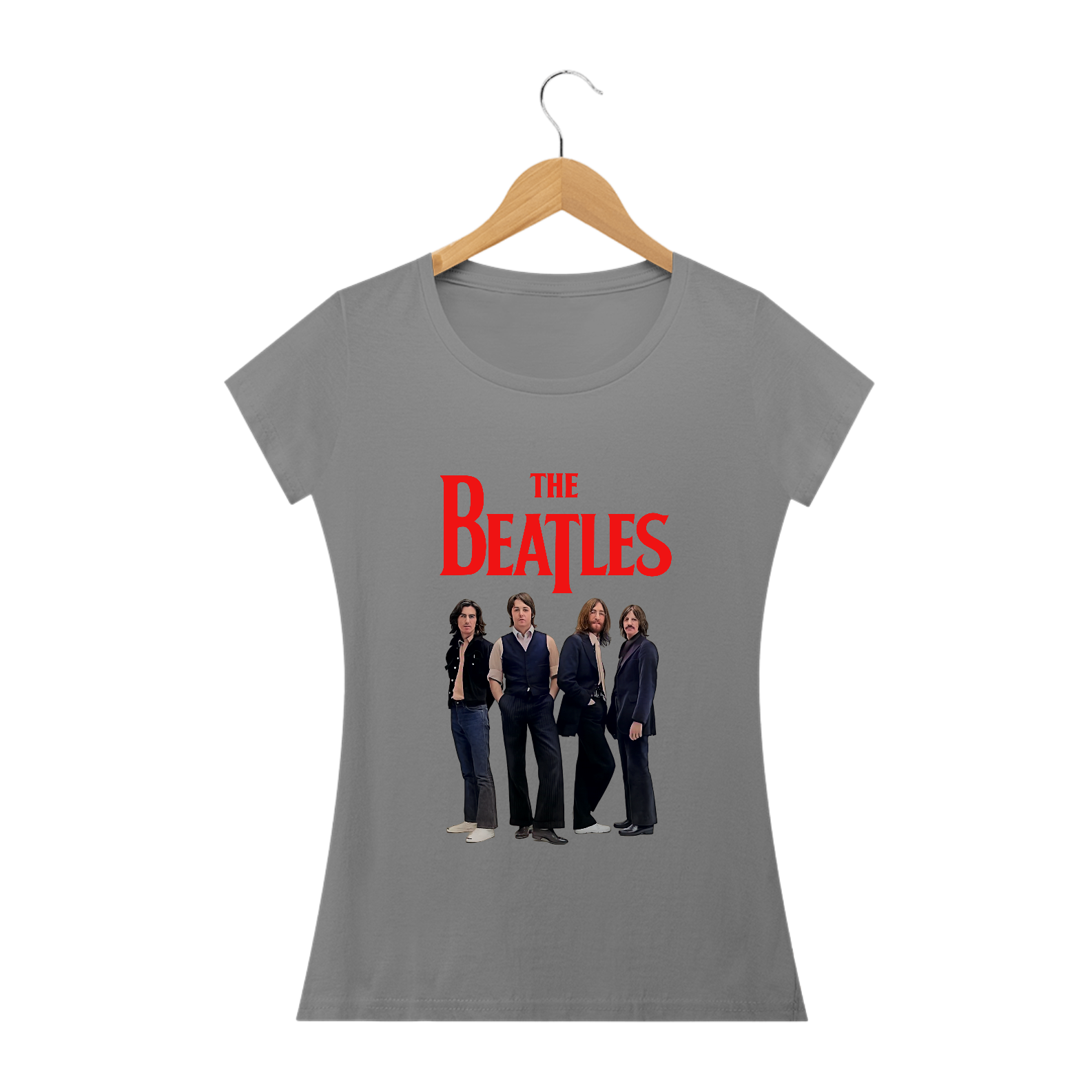 Nome do produto: Camiseta Baby Long - The Beatles