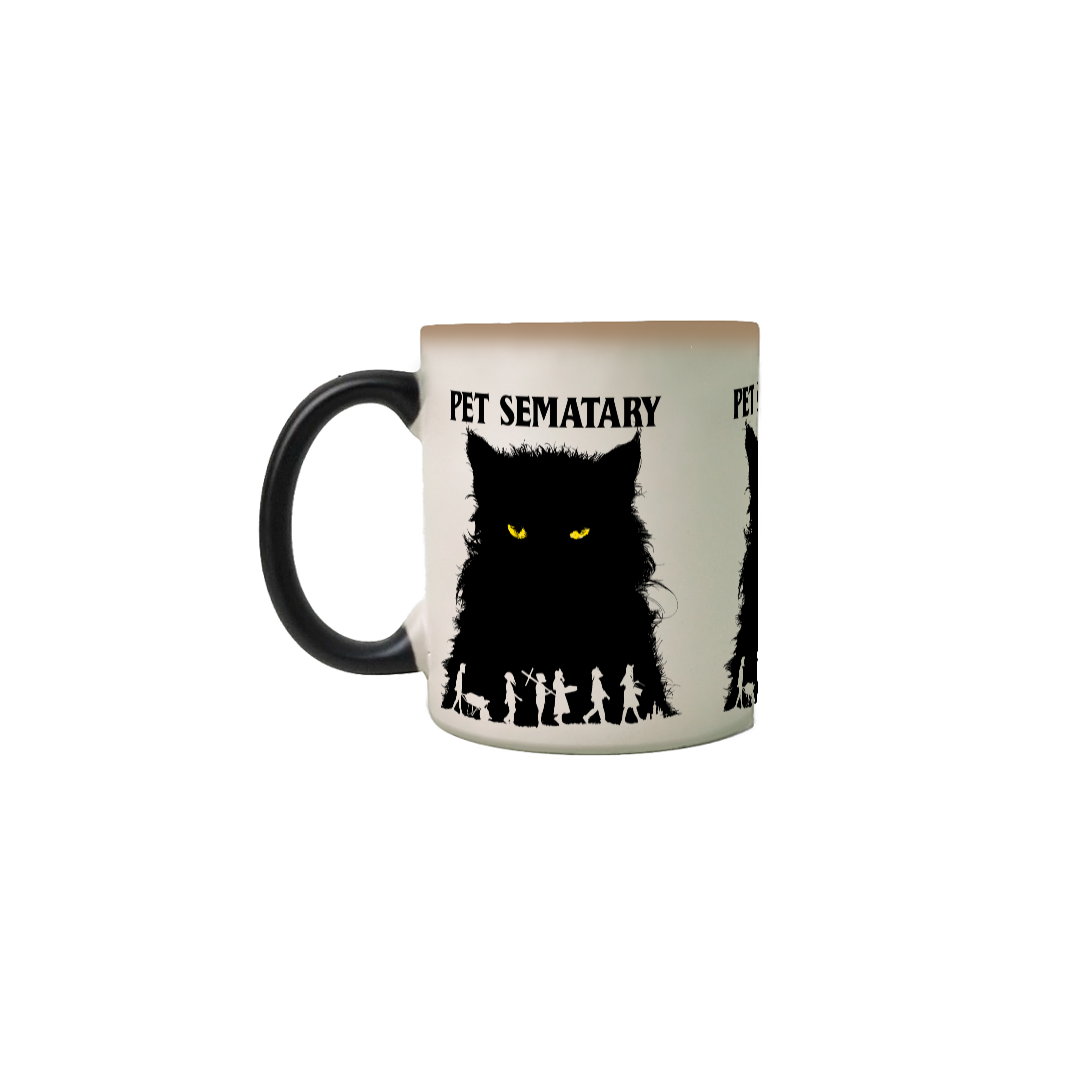 Nome do produto: Caneca Mágica Pet Sematary (Ramones)
