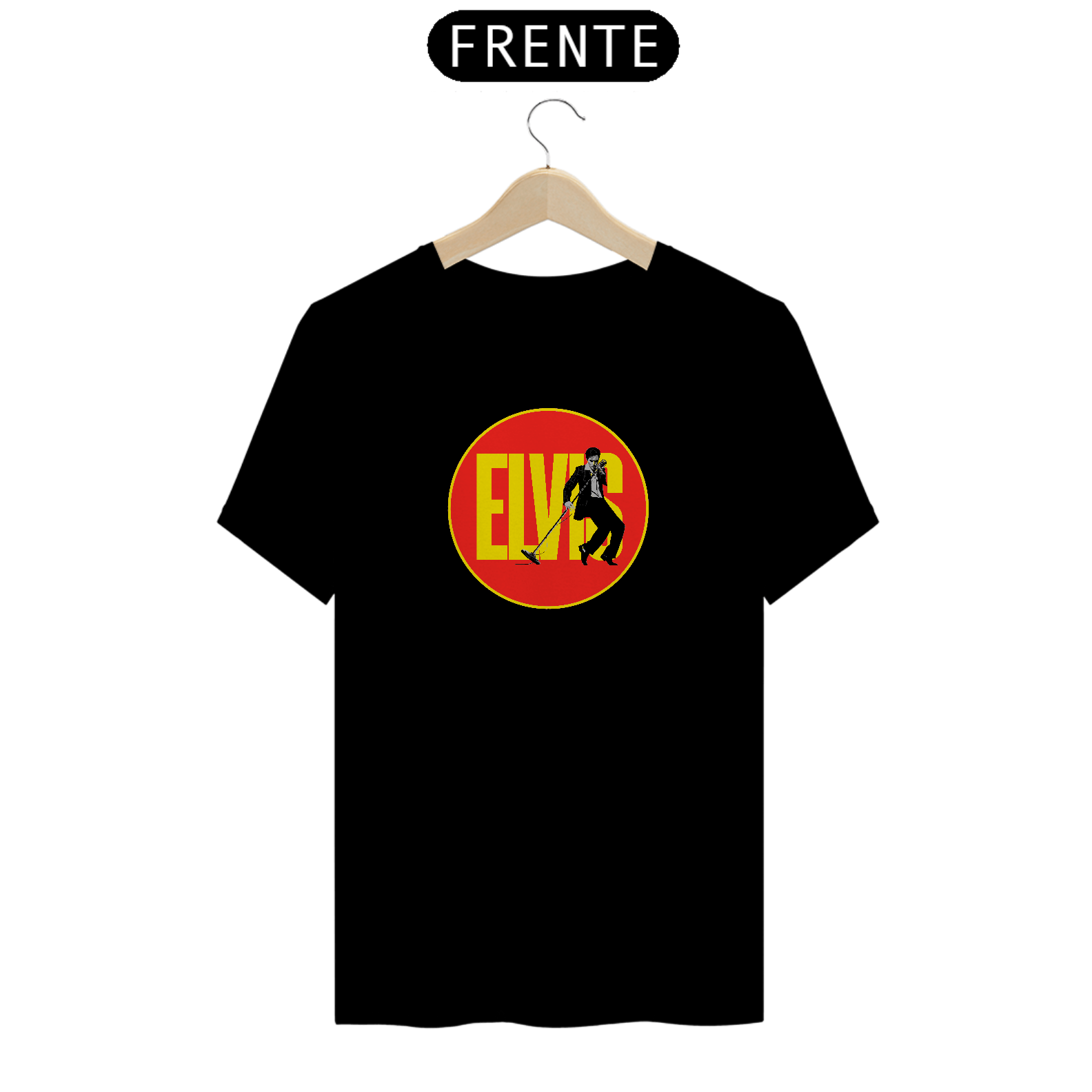 Nome do produto: Camiseta Reta Elvis