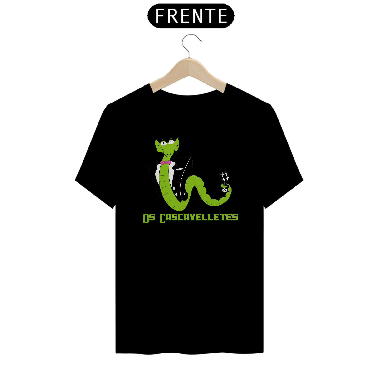 Nome do produto: Camiseta Reta - Os Cascavelletes