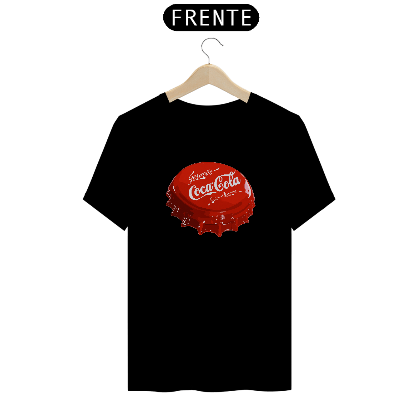 Nome do produto: Camiseta Reta  Geração Coca Cola