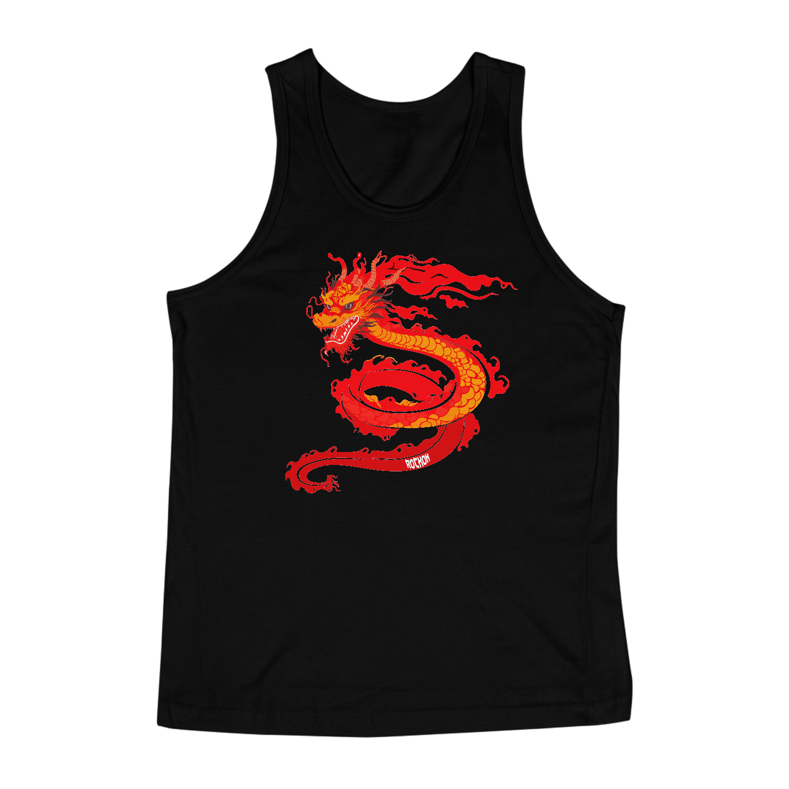 Nome do produto: Regata Dragão Vermelho