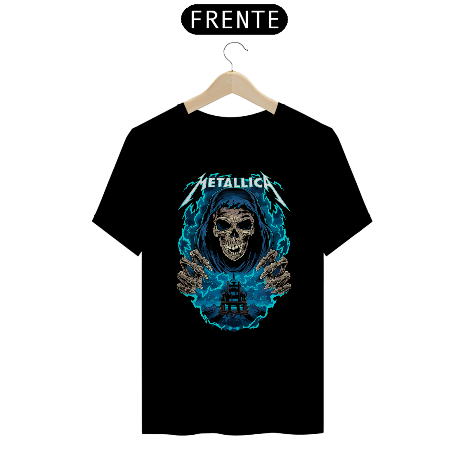 Nome do produto: Camiseta Metallica 