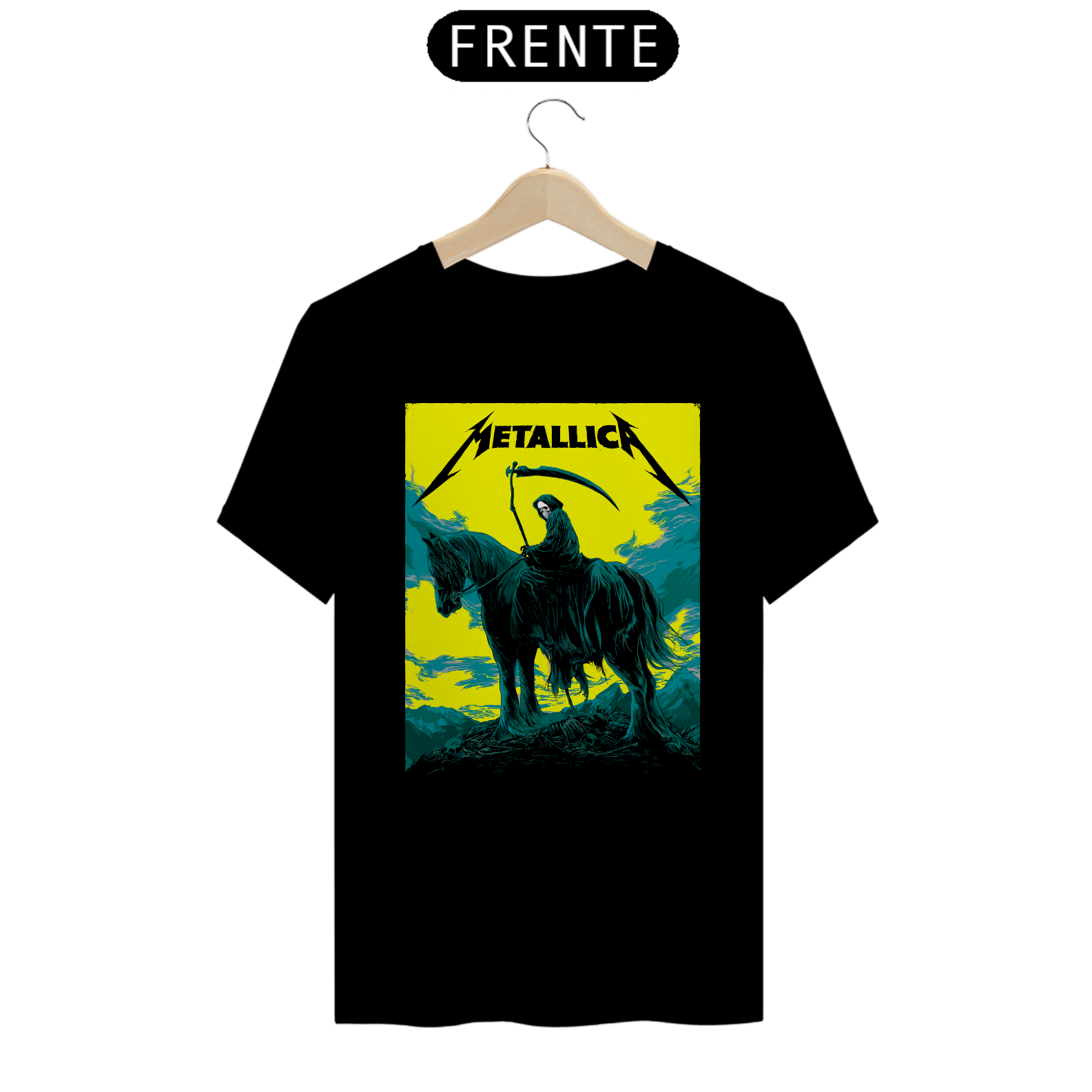 Nome do produto: Camiseta Metallica ( Death)