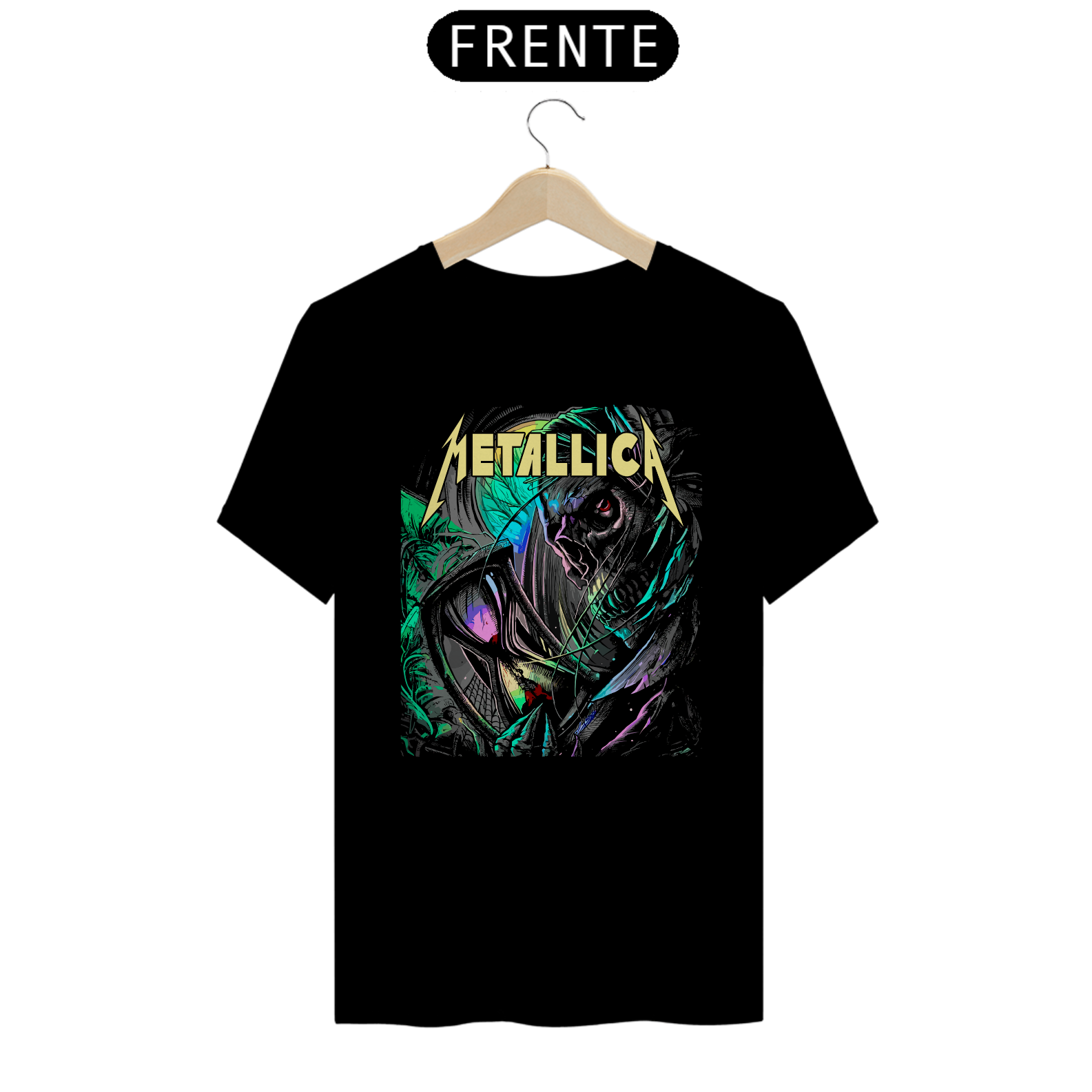 Nome do produto: Camiseta Metallica ( Time of death)