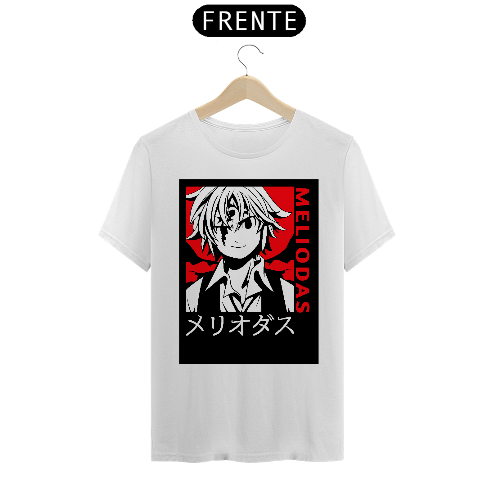 Nome do produto: Camiseta - Meliodas - Nanatsu - ANIME