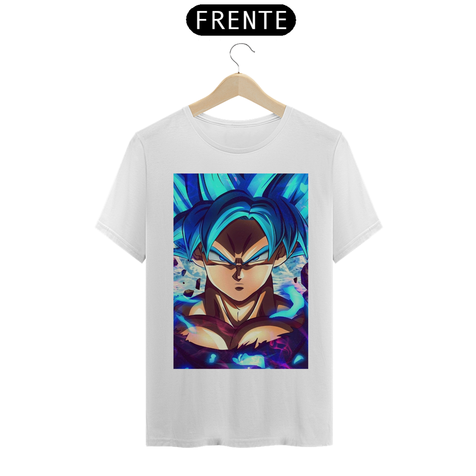 Nome do produto: Camisa Dragon Ball Goku Blue