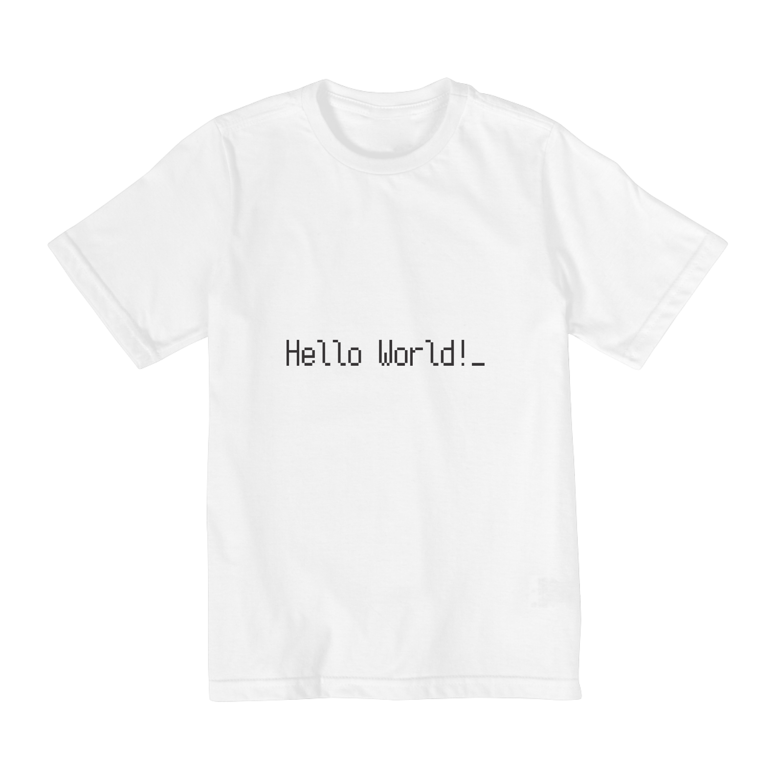 Nome do produto: CAMISA HELLO WORLD