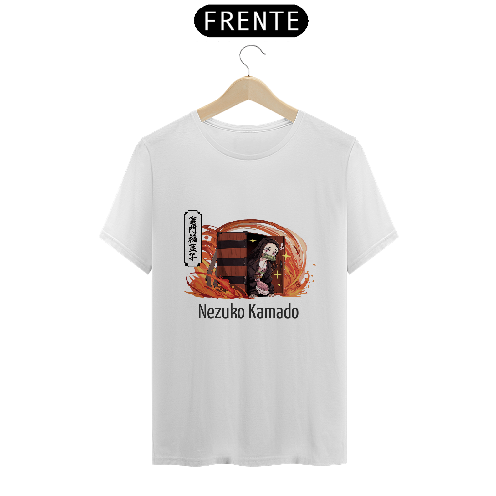 Nome do produto: CAMISA DEMON SLAYER NEZUKO