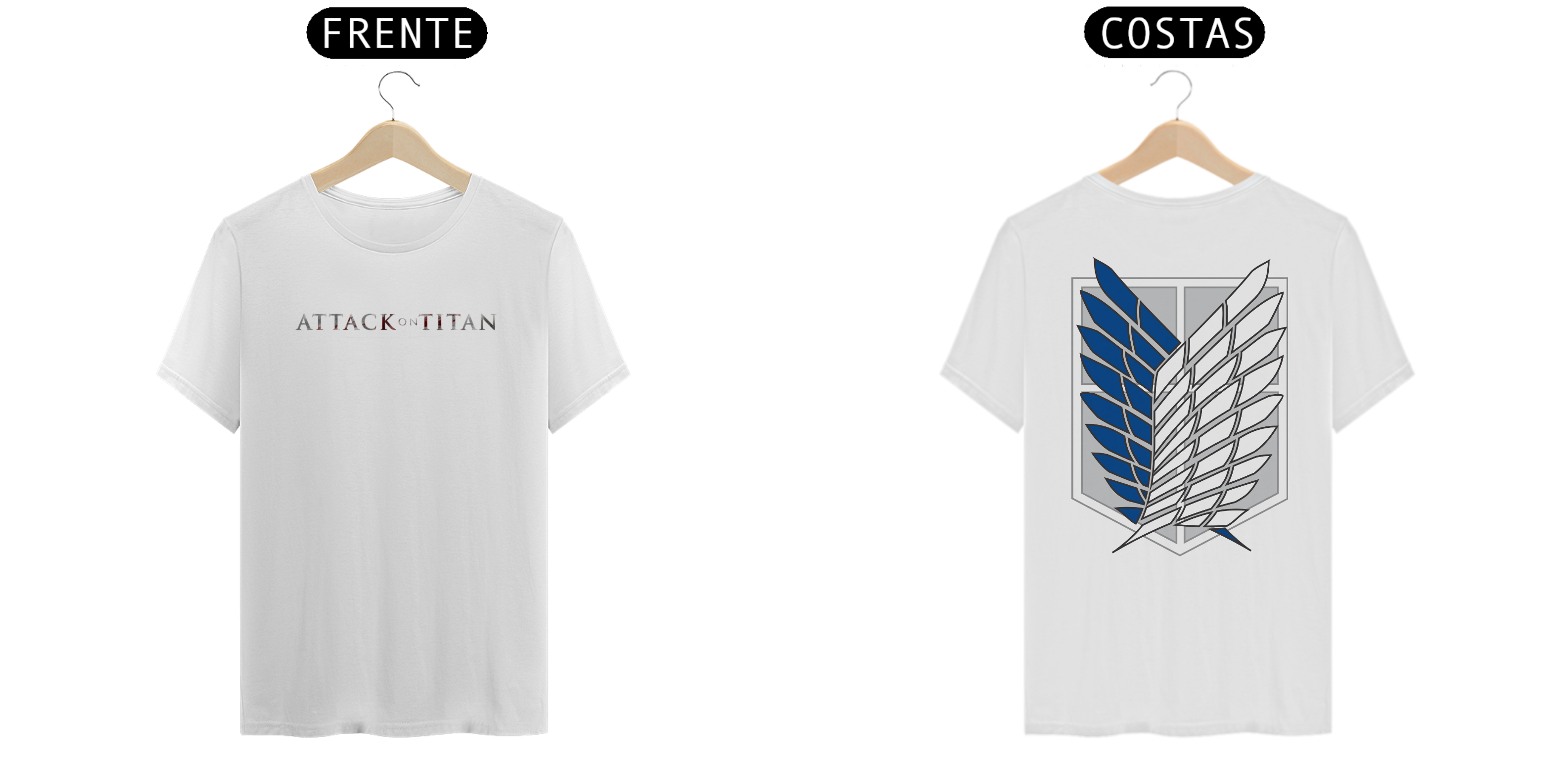 Nome do produto: CAMISA ATTACK ON TITAN