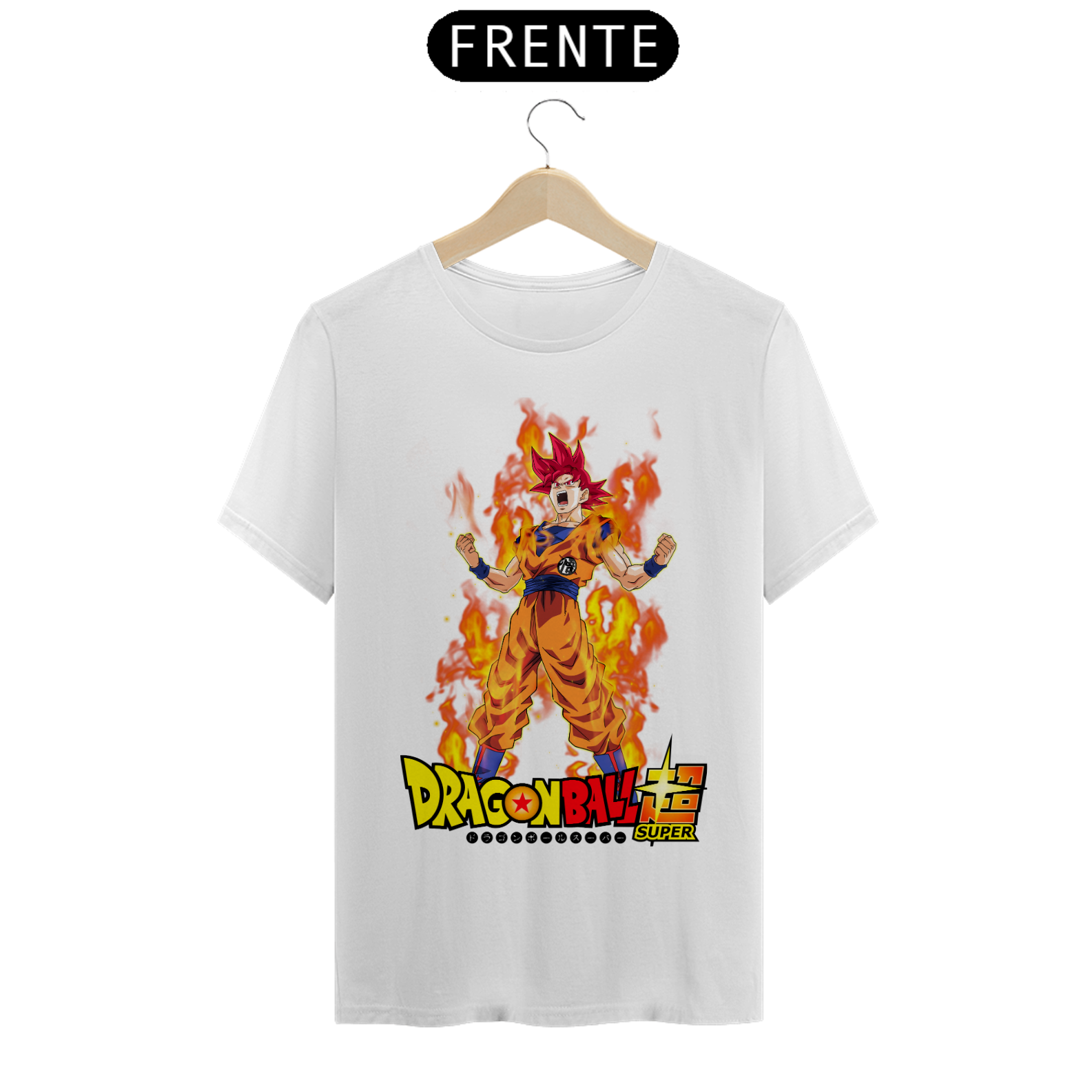 Nome do produto: CAMISA DRAGON BALL SUPER GOKU