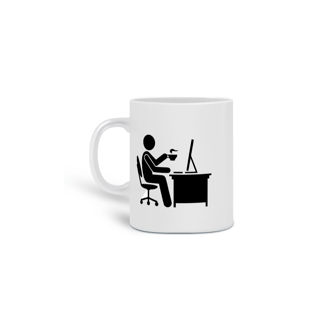 Nome do produto: CANECA COMBUSTÍVEL PARA HOME OFFICE