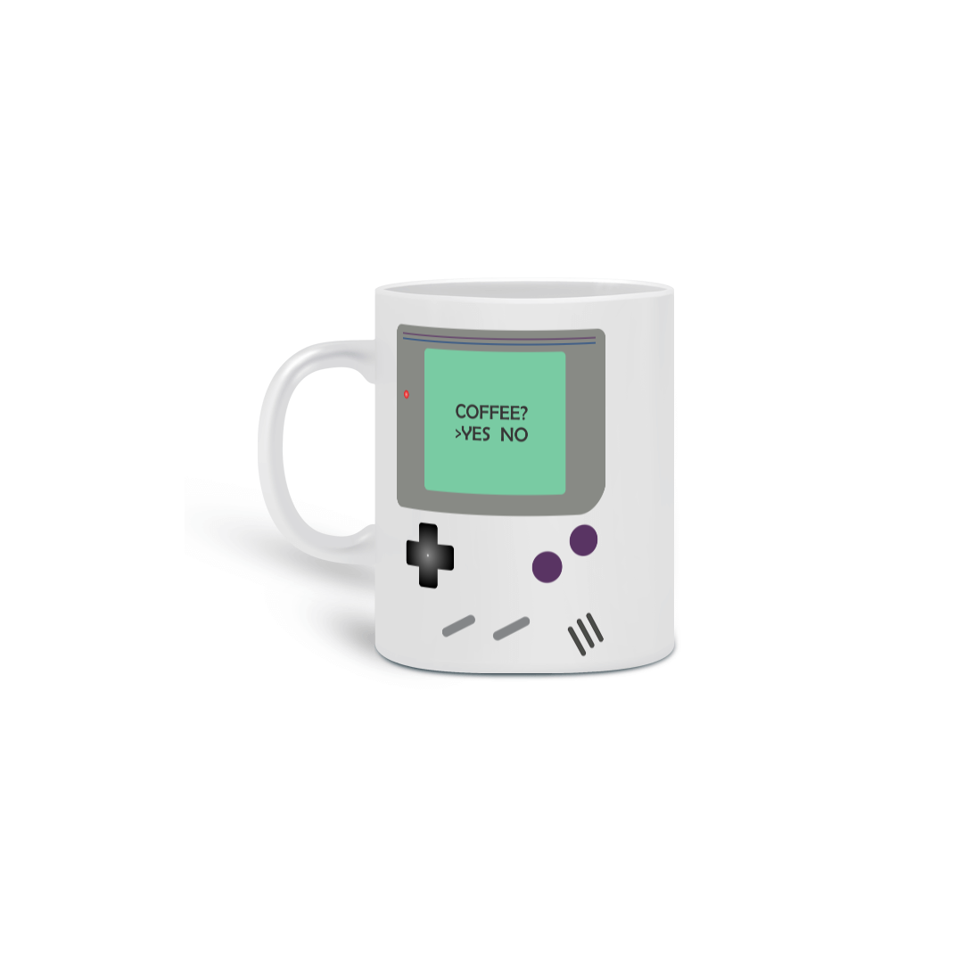 Nome do produto: CANECA GAME BOY COFFEE