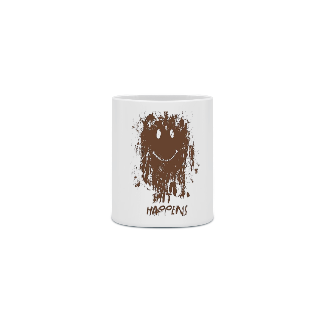 Nome do produto: FORREST GUMP CANECA - SHIT HAPPENS