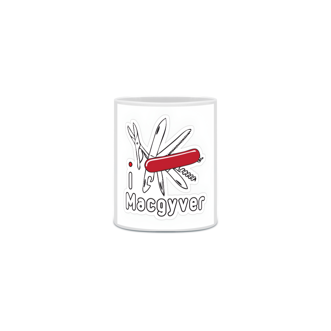 Nome do produto: CANECA I LOVE MACGYVER