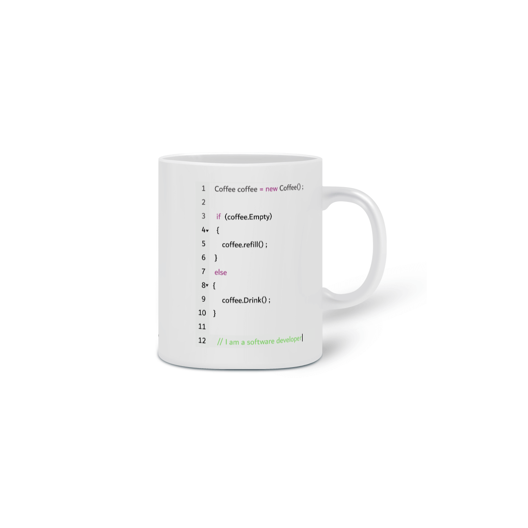 Nome do produto: CANECA IF COFFEE PROGRAMADOR PROGRAMAÇÃO DEV