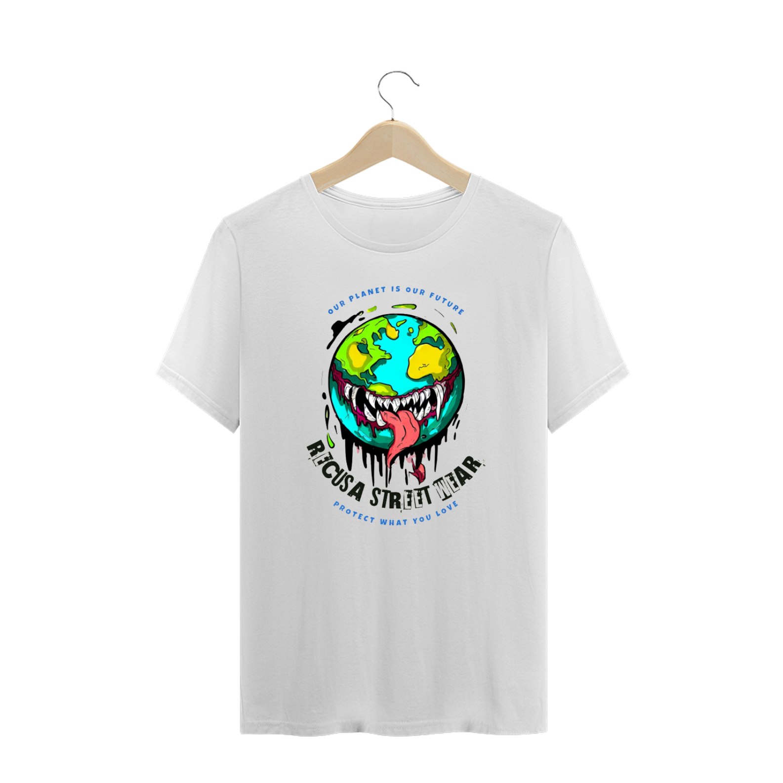 Nome do produto: Camiseta  Recusa Plus Size